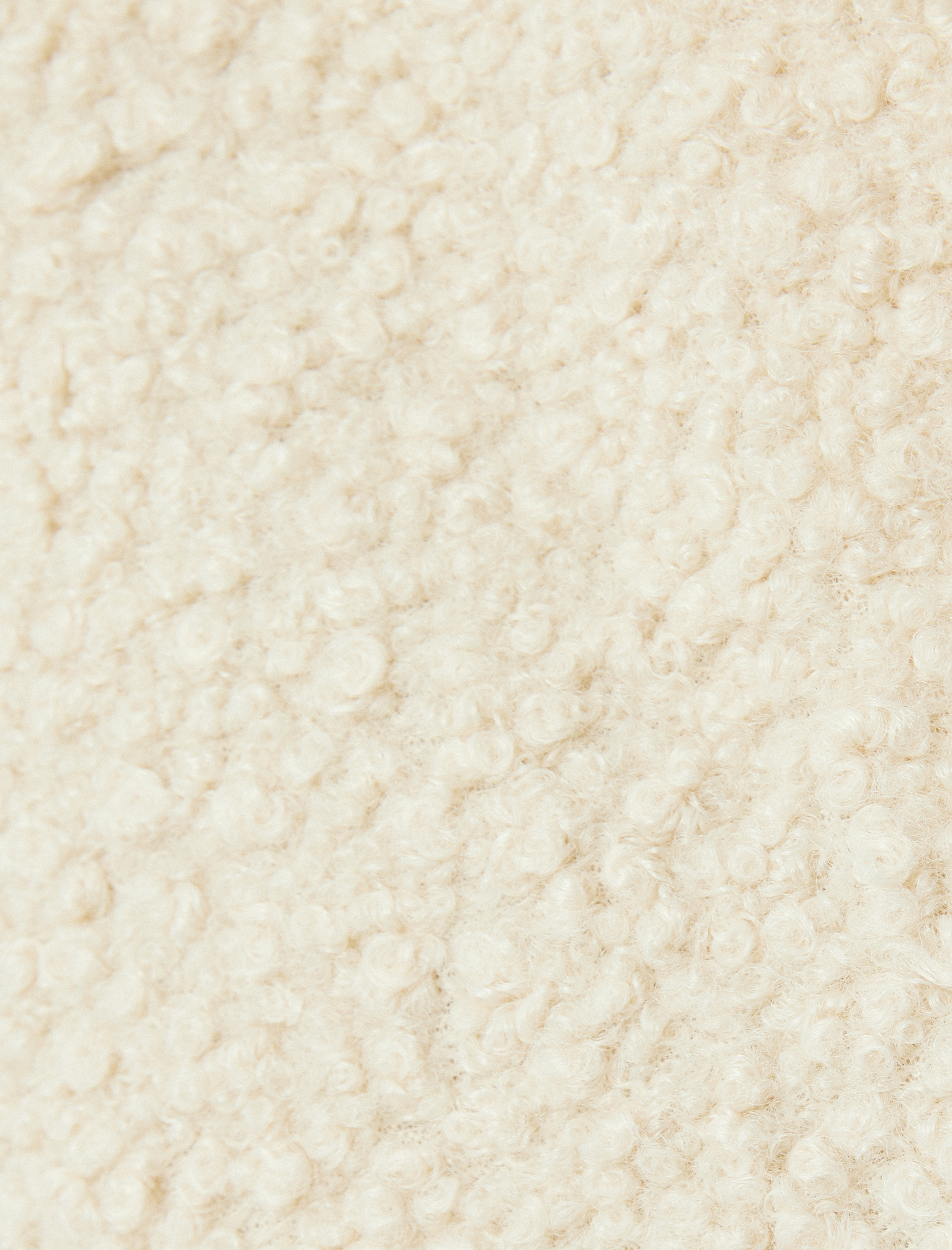   Kruvaze Yaka Düğmeli Cep Detaylı Buklet Kaban