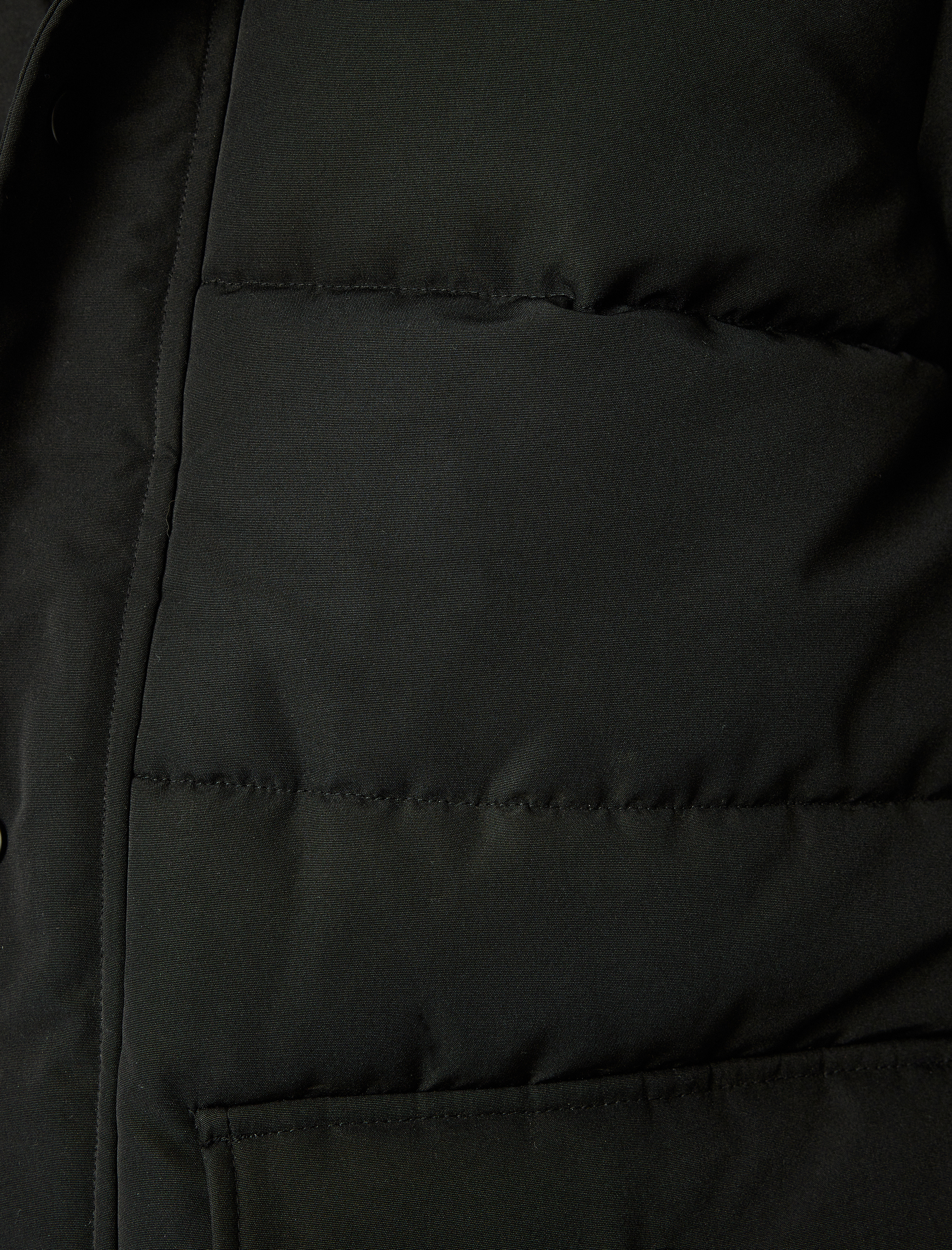 Şişme Mont Kapşonlu Fermuarlı Cep Detaylı Slim Fit