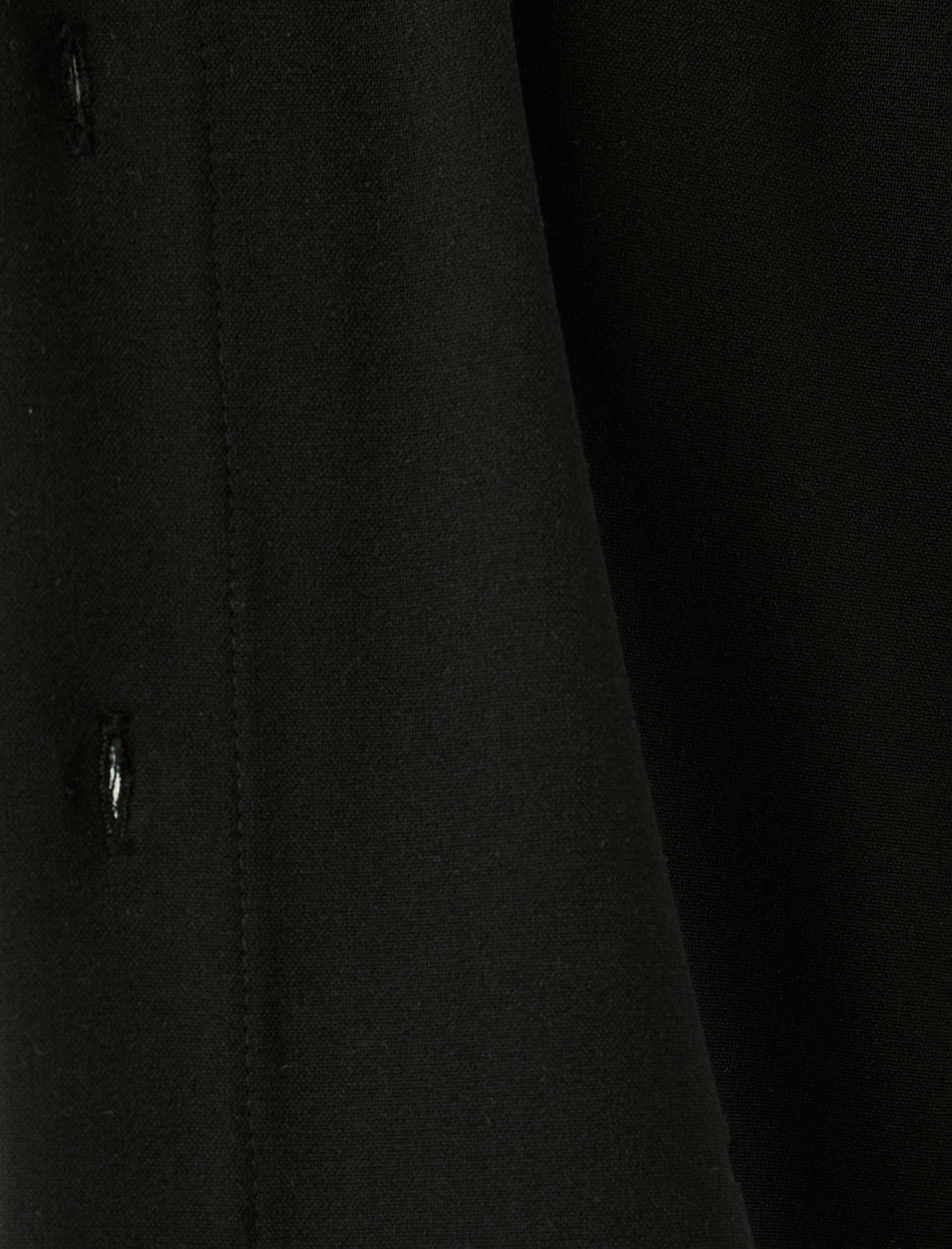   Kısa Kollu Regular Fit Viskon Karışımlı Basic Gömlek