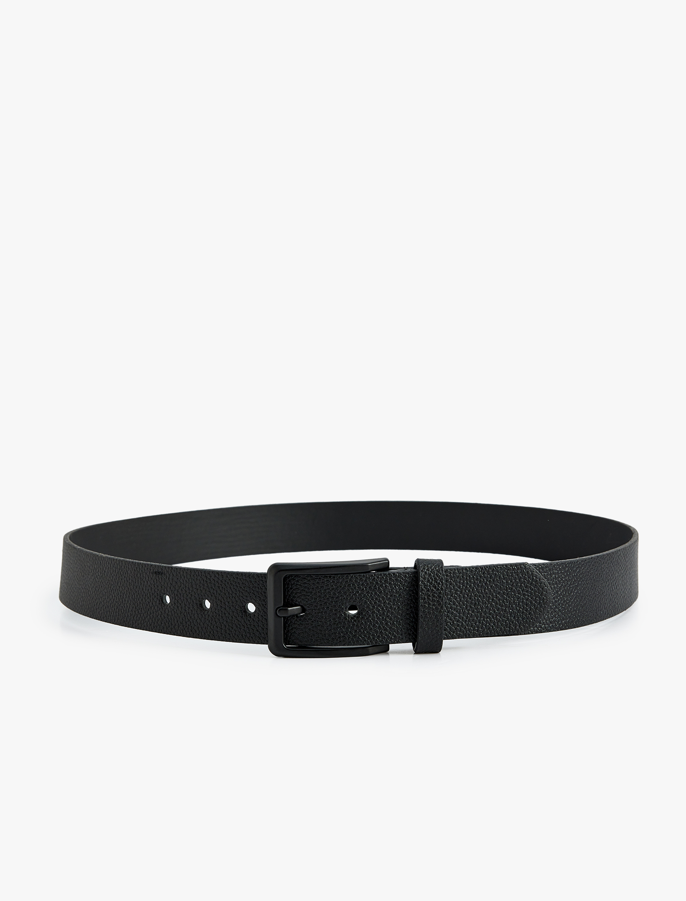  Erkek Geometrik Tokalı Suni Deri Kemer