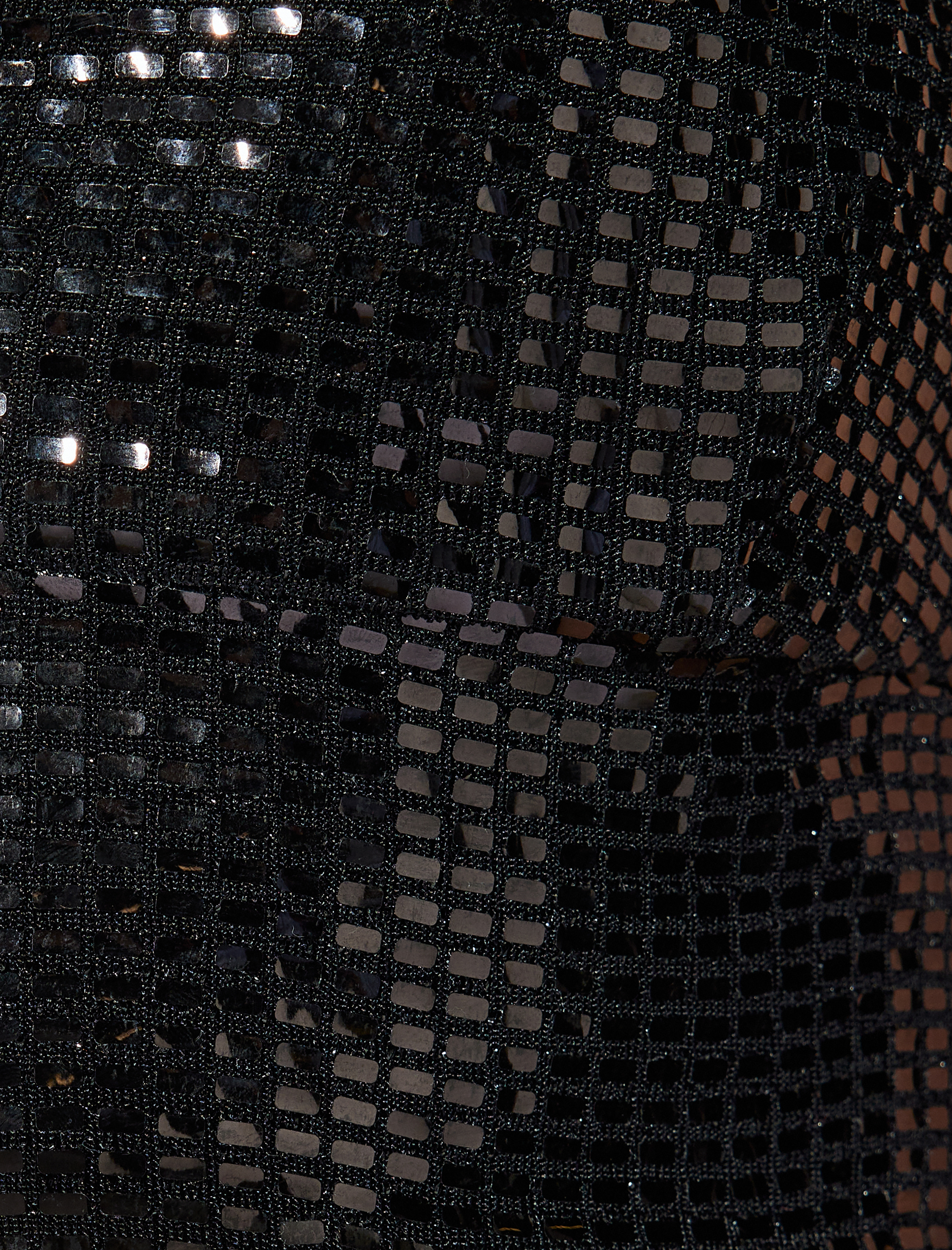 Koton X Sibil Çetinkaya - Slim Fit İnce Askılı Payetli Crop Büstiyer