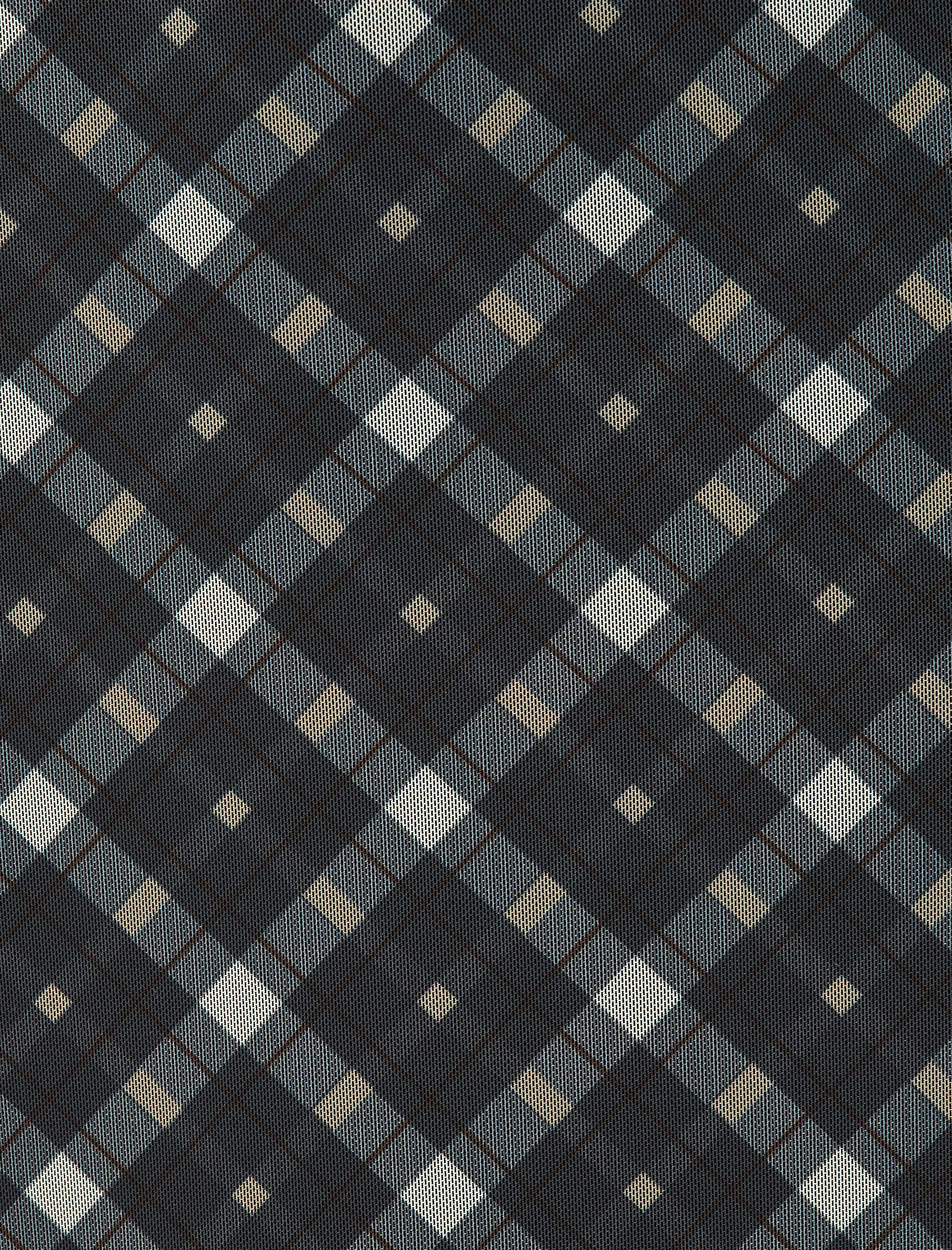   Koton X İnji - Yüksek Bel Slim Fit Ekoseli Astarlı Midi Kalem Etek