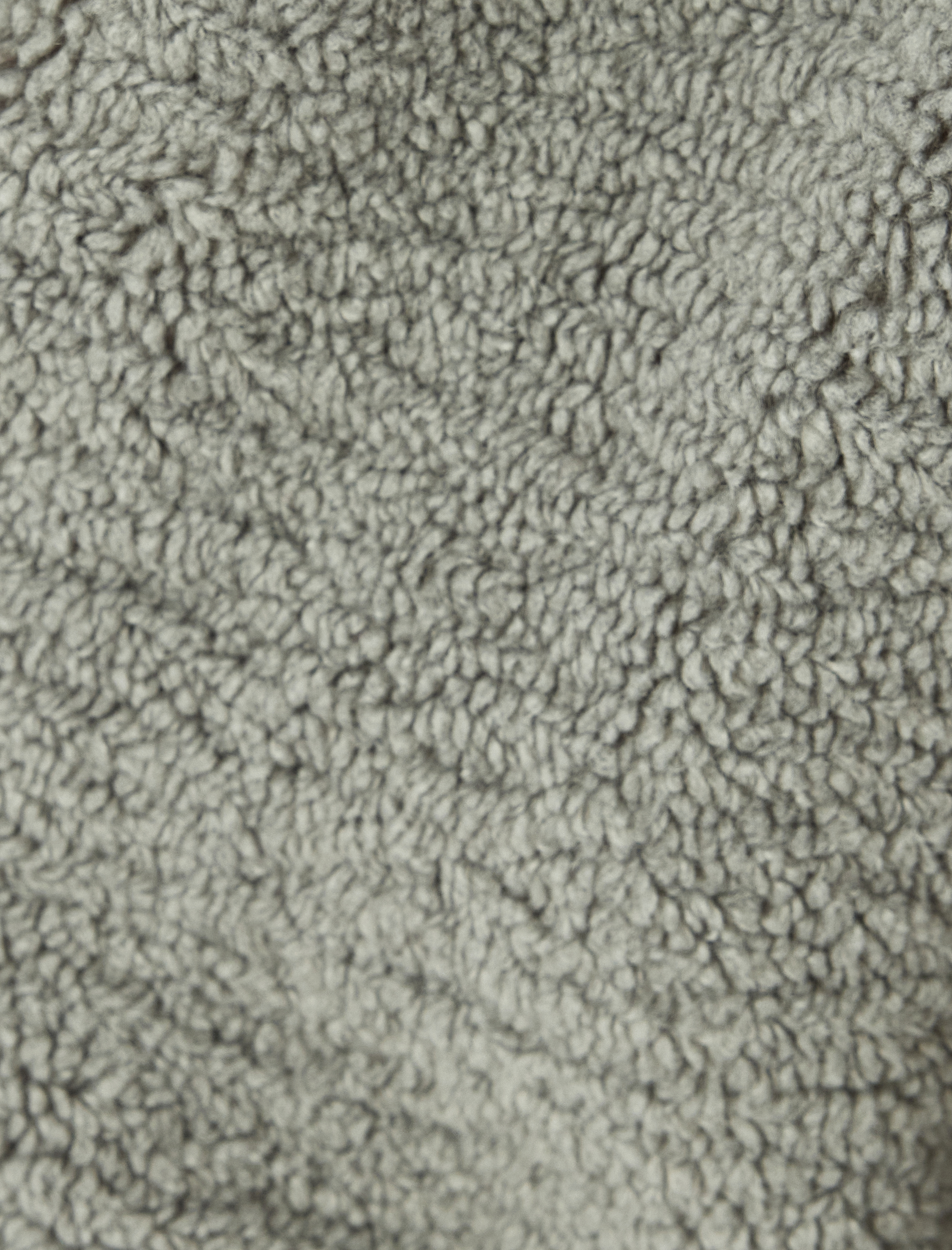   Düğmeli Astarlı Cep Detaylı Uzun Peluş Kaban