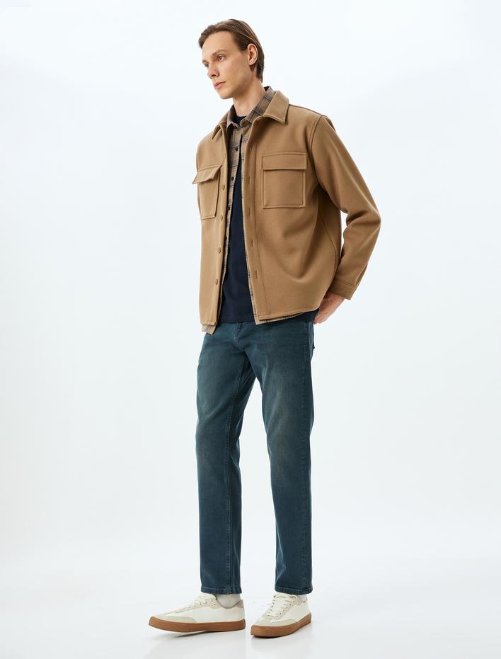  Straight Fit Kot Pantolon - Mark Jean