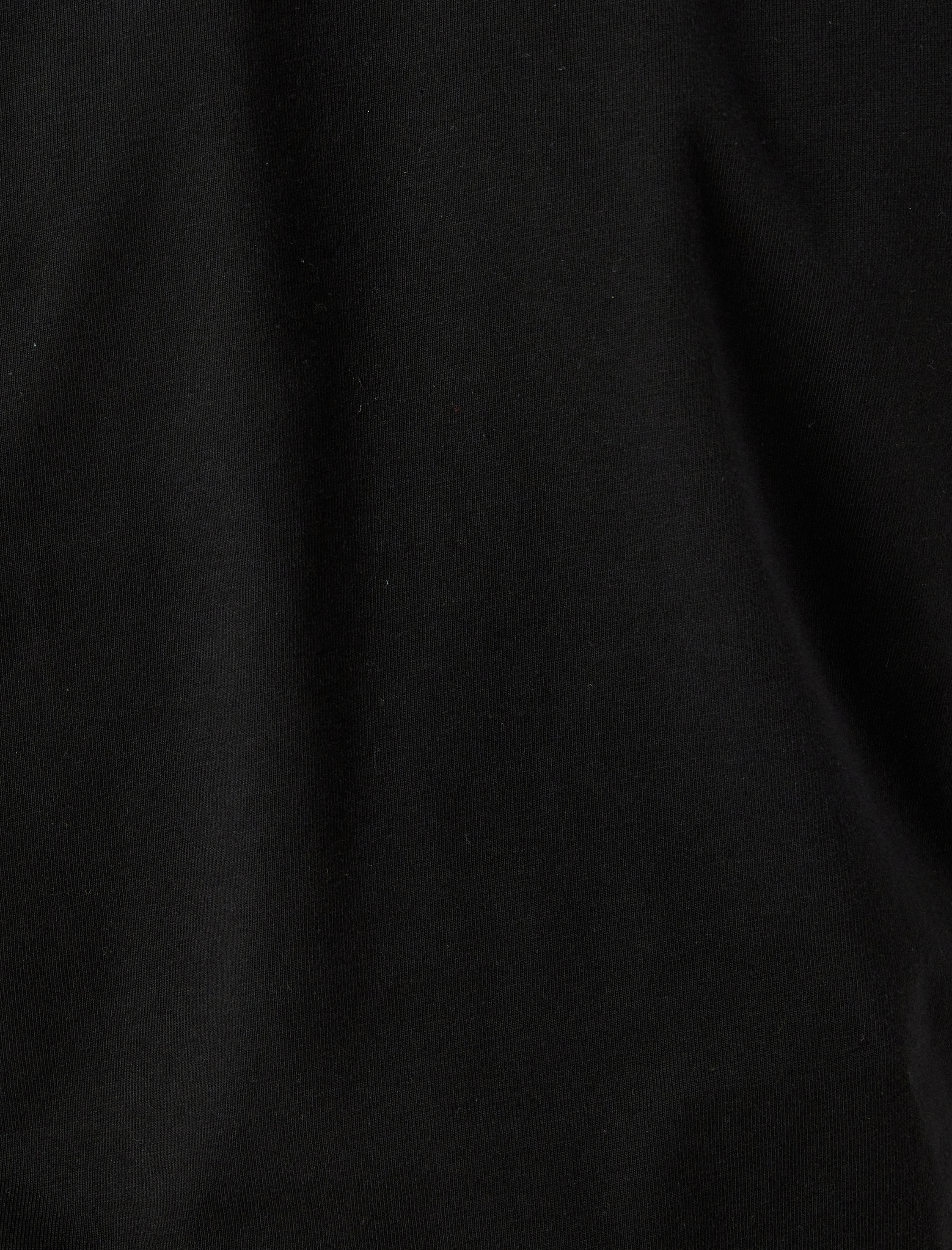   Bisiklet Yaka Renk Kontrast Detaylı Pamuklu Uzun Kollu Tişört