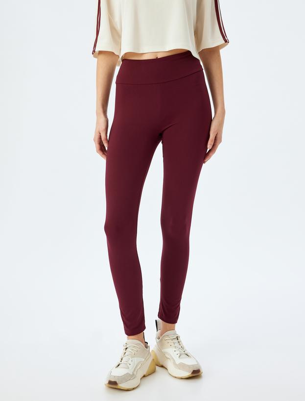 Spor Tayt Yüksek Bel Slim Fit_2
