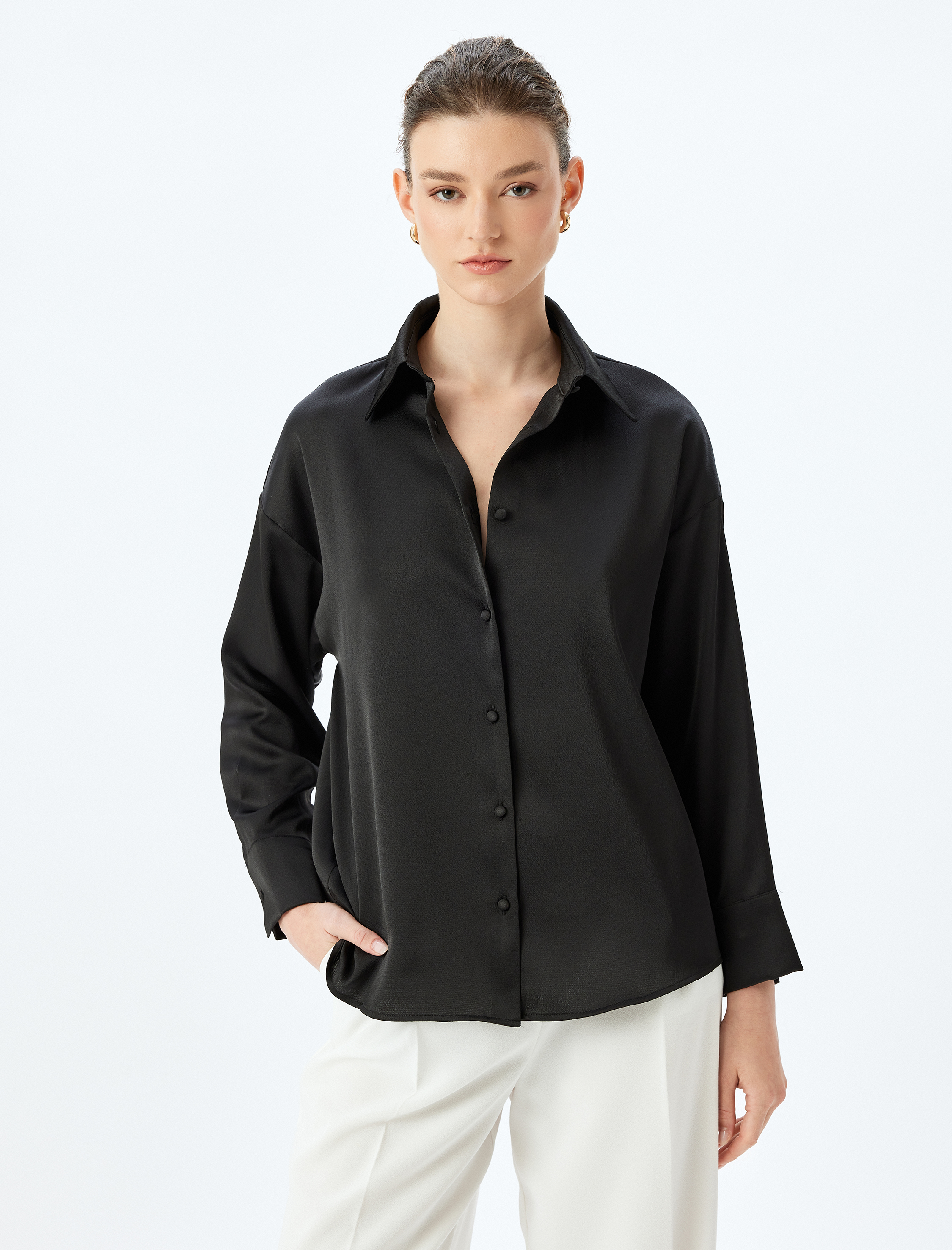   Klasik Yaka Regular Fit Uzun Kollu Gömlek