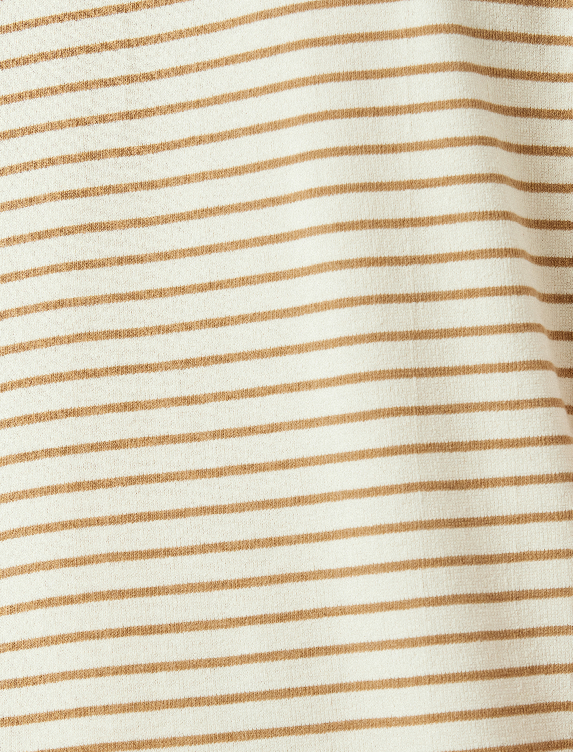   Bisiklet Yaka Kısa Kollu Pamuk Karışımlı Tok Kumaş Çizgili Oversize Tişört