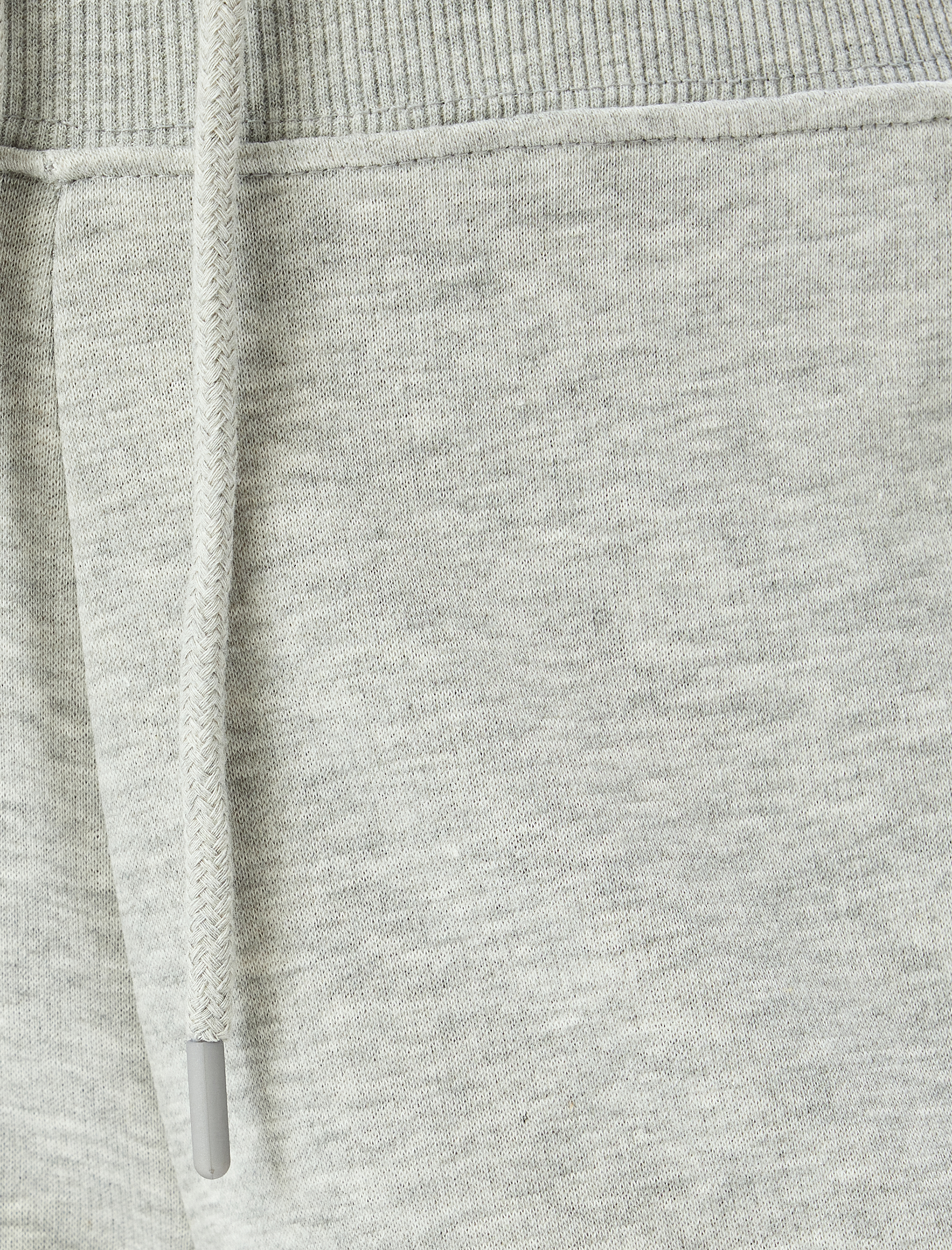   Bol Paça Beli Bağcıklı Cepli Yırtmaç Detaylı Yüksek Bel Kalın Eşofman Altı