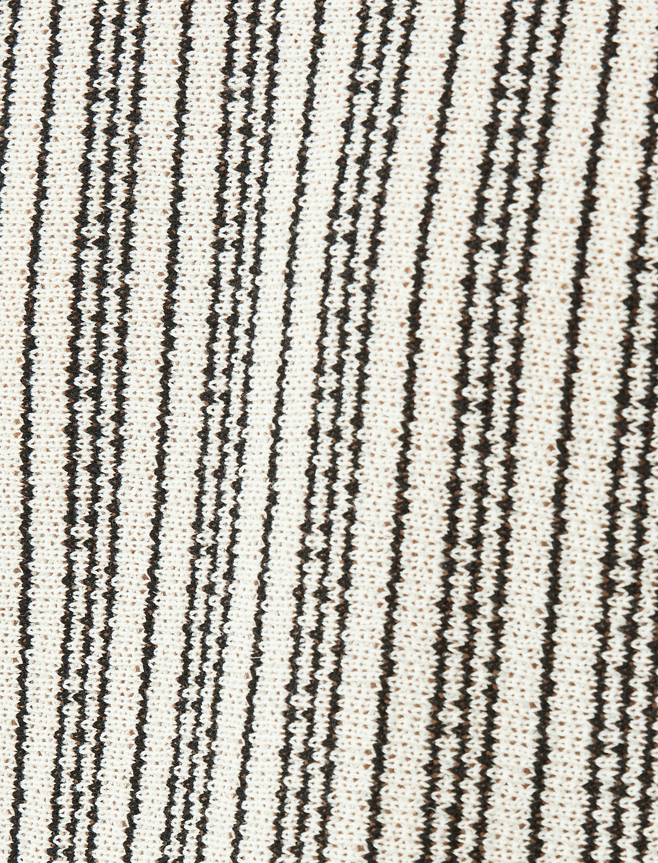   Kısa Kollu Regular Fit Pamuk Karışımlı Bisiklet Yaka Çizgili Tişört