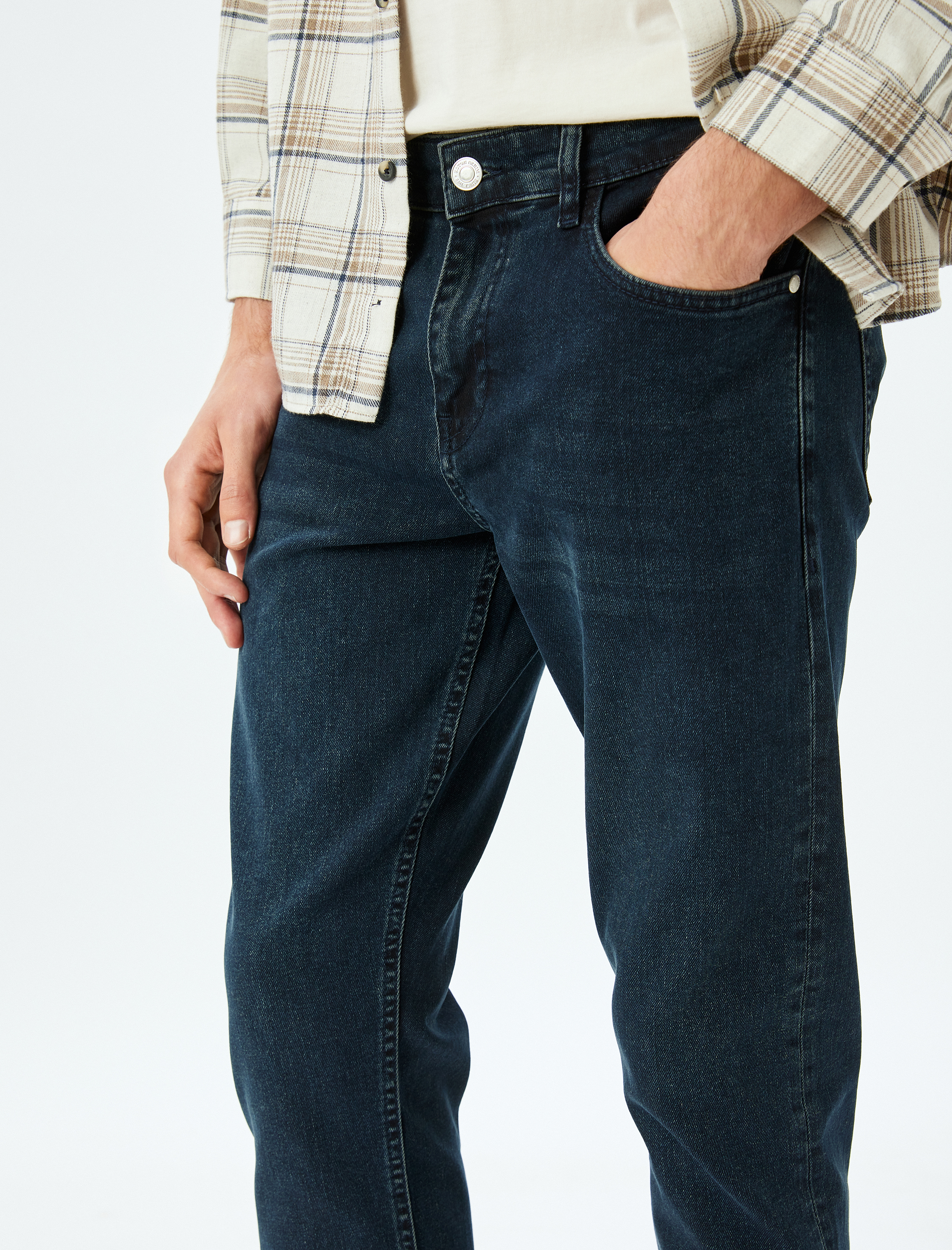   Slim Fit Kot Pantolon - Brad Jean