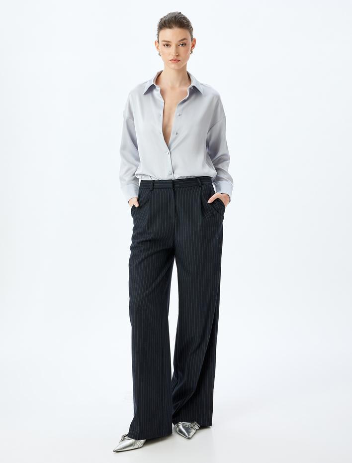  Klasik Yaka Regular Fit Uzun Kollu Gömlek