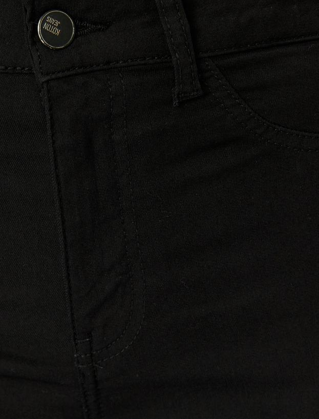 Yüksek Bel Dar Paça Skinny Fit Toparlayıcı Kot Pantolon - Skinny Push Up Fit Jean_5