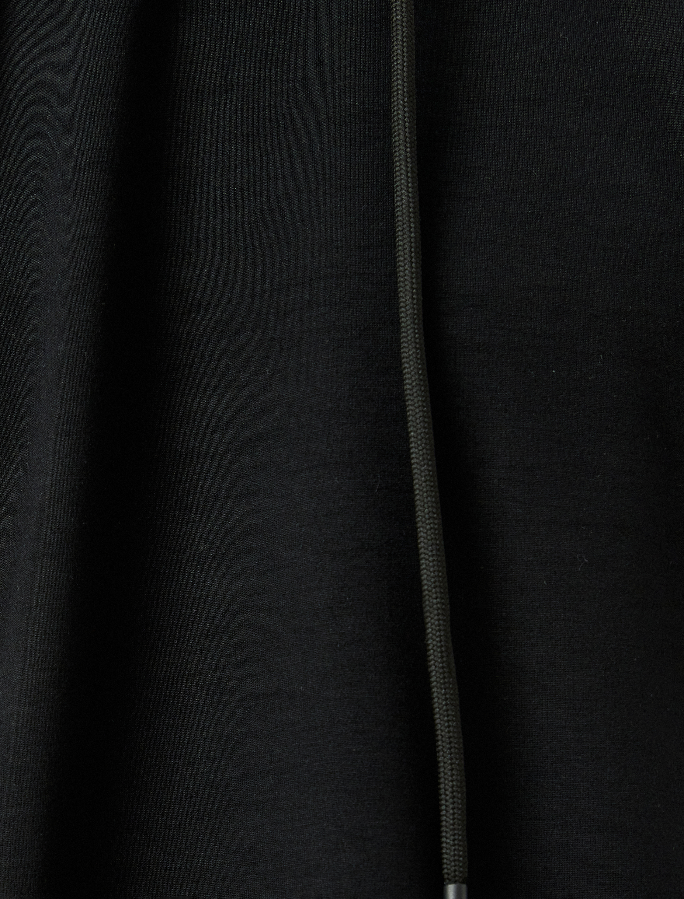   Oversize Kapşonlu Modal Karışımlı Kalın Kumaşlı Kolsuz Spor Sweatshirt