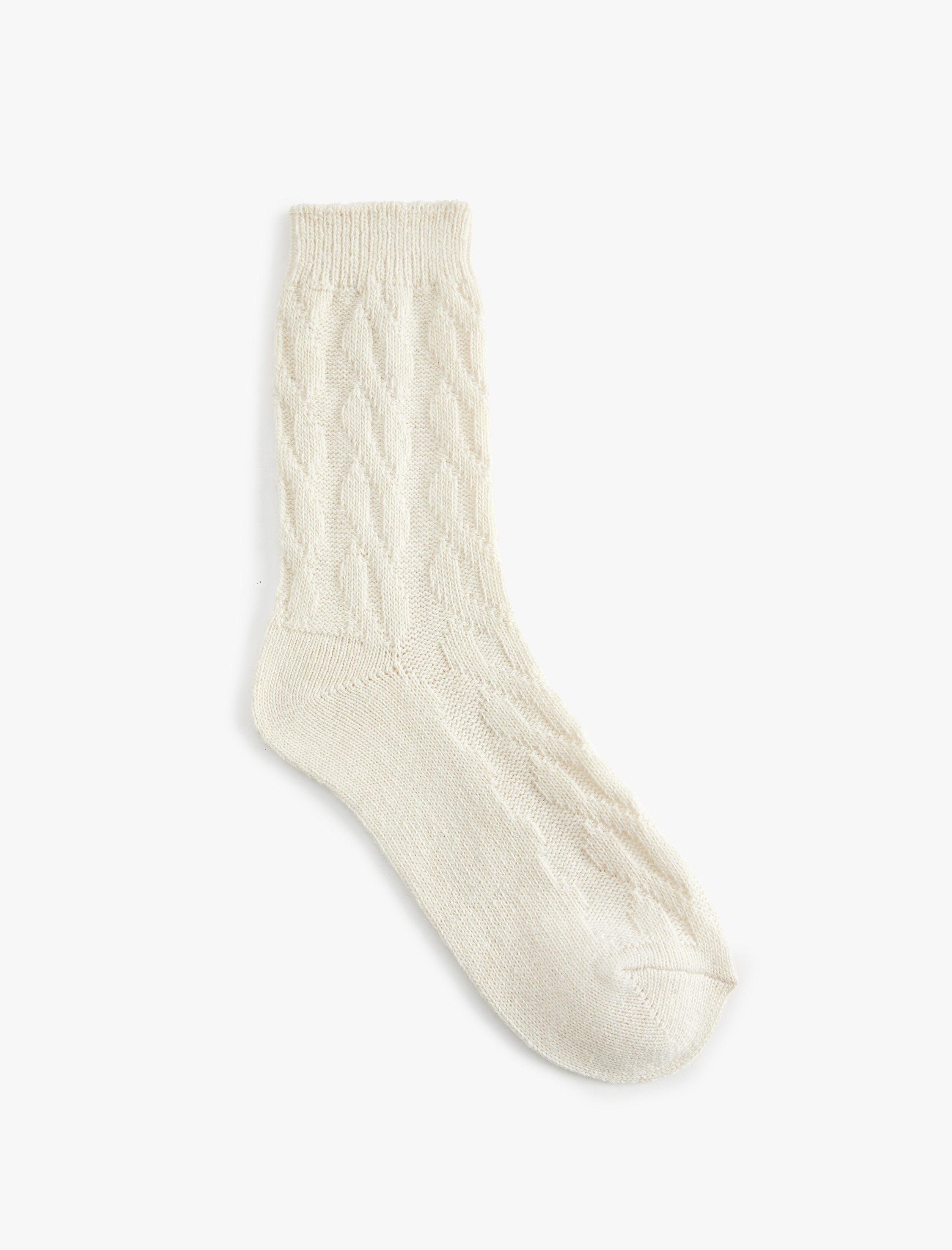  Kadın Dokulu Kalın Soket Çorap