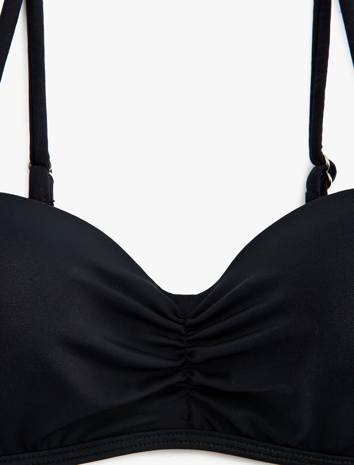  Balenli Çıkarılabilir Askılı Straplez Bikini Üstü