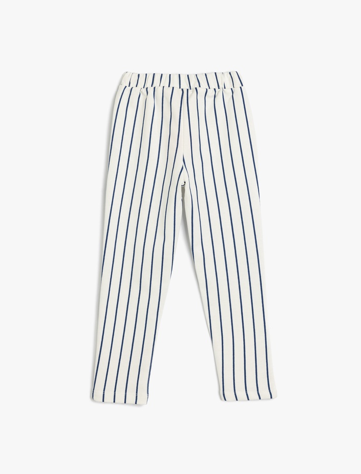 Erkek Bebek Pantolon Beli Bağlamalı Pamuklu