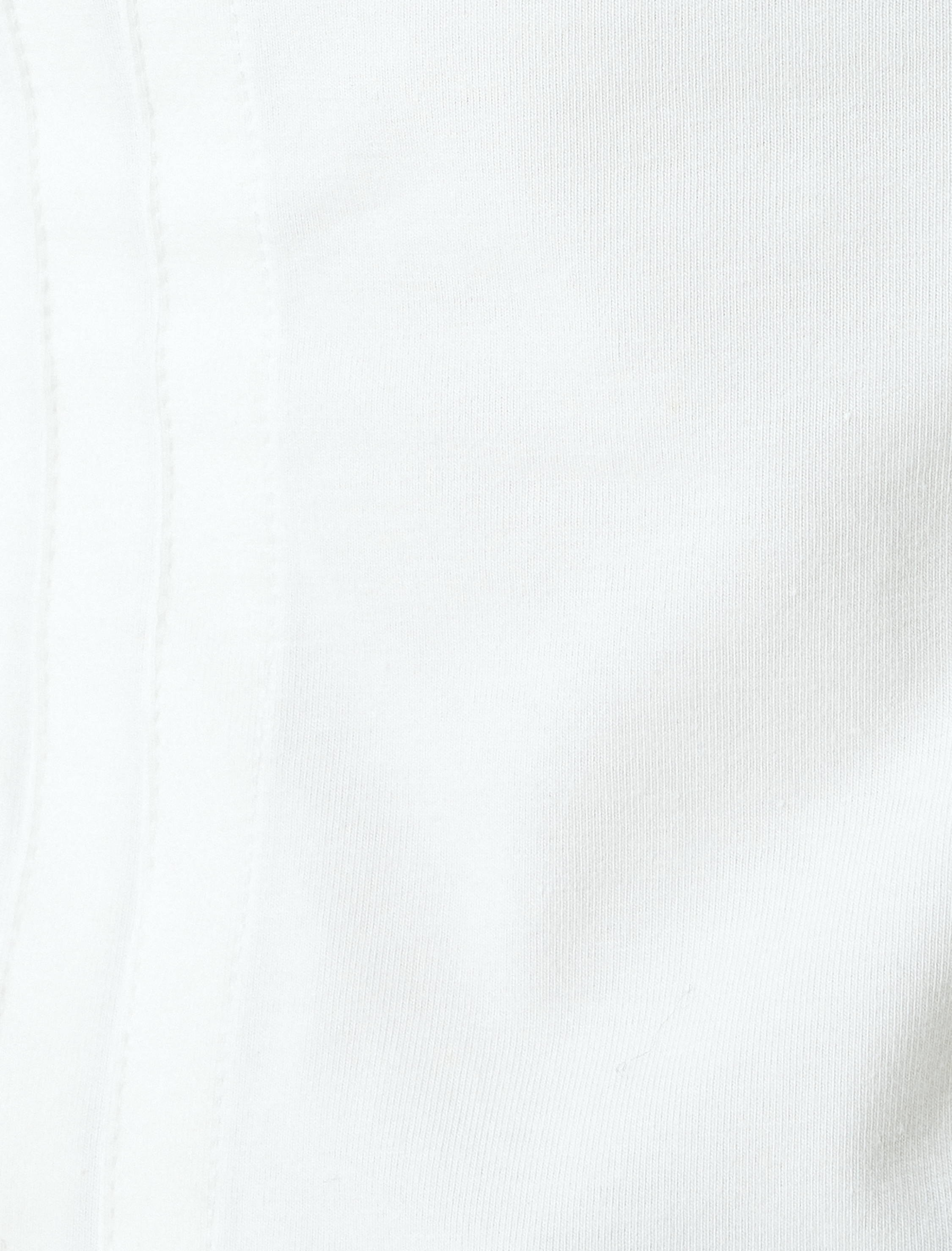   Kolsuz Crop Bisiklet Yaka Dikiş Detaylı Slim Fit Tişört