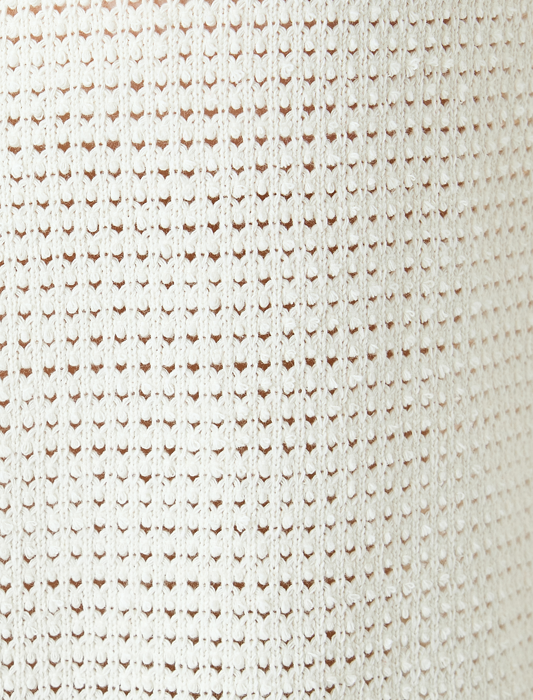   Gömlek Yaka Düğmeli Yarım Kollu Triko Tişört