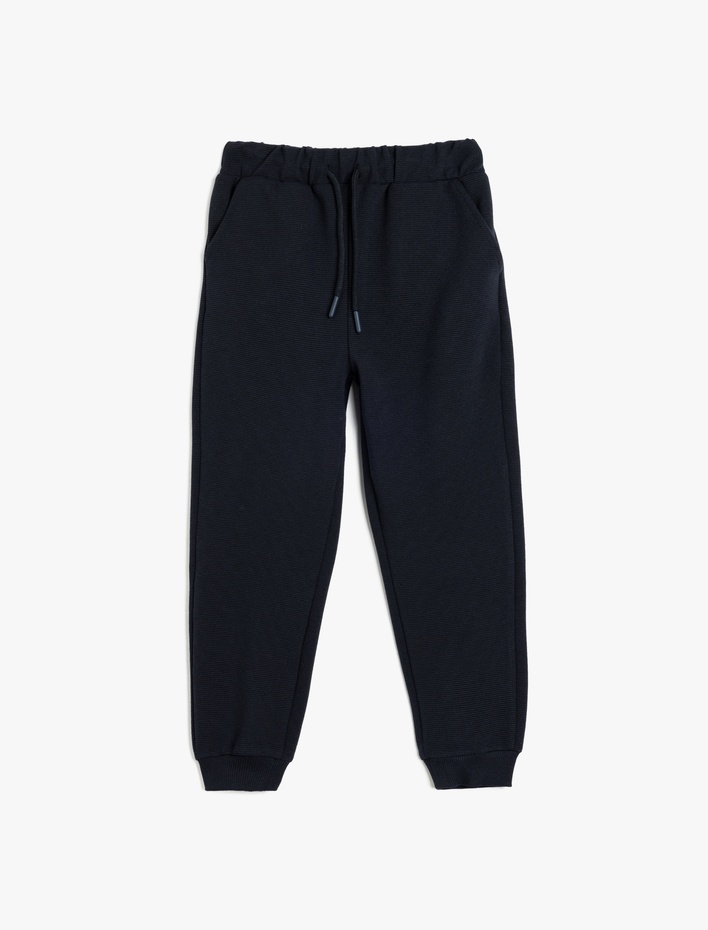 Erkek Çocuk Basic Eşofman Altı Beli Bağlamalı Cep Detaylı