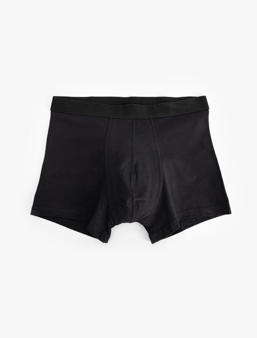   Basic Pamuklu 3'lü Boxer Seti