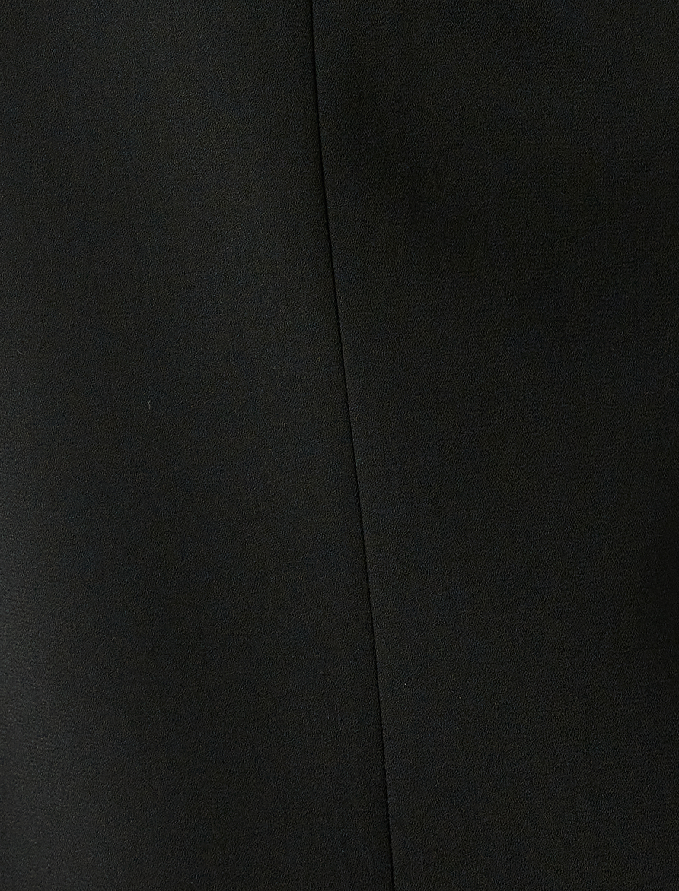   Krep Kumaş Yanları Bağlamalı Kruvaze Uzun Yelek