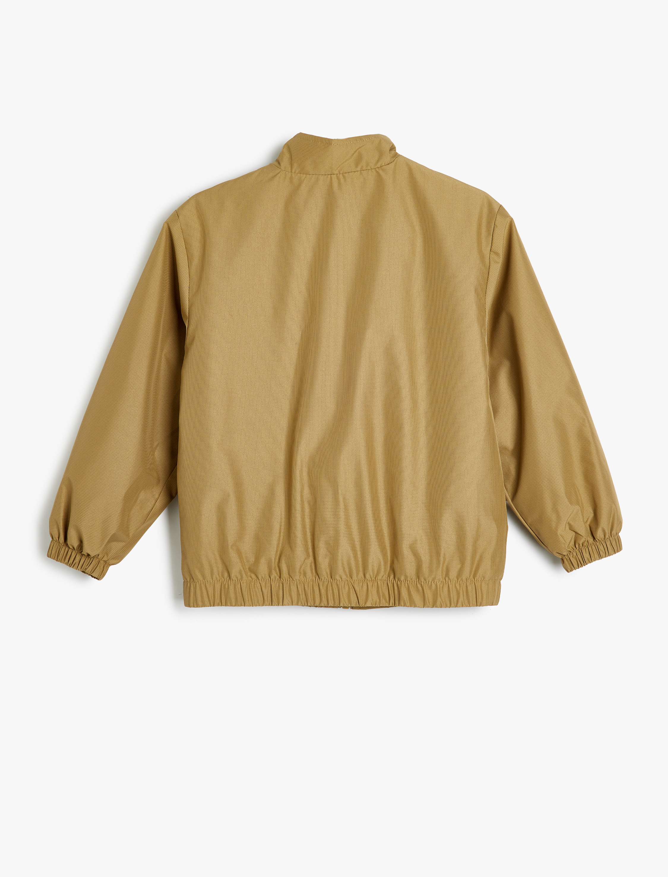  Erkek Çocuk Mevsimlik Mont Dik Yaka Kapaklı Cep Detaylı Manşetleri Lastikli