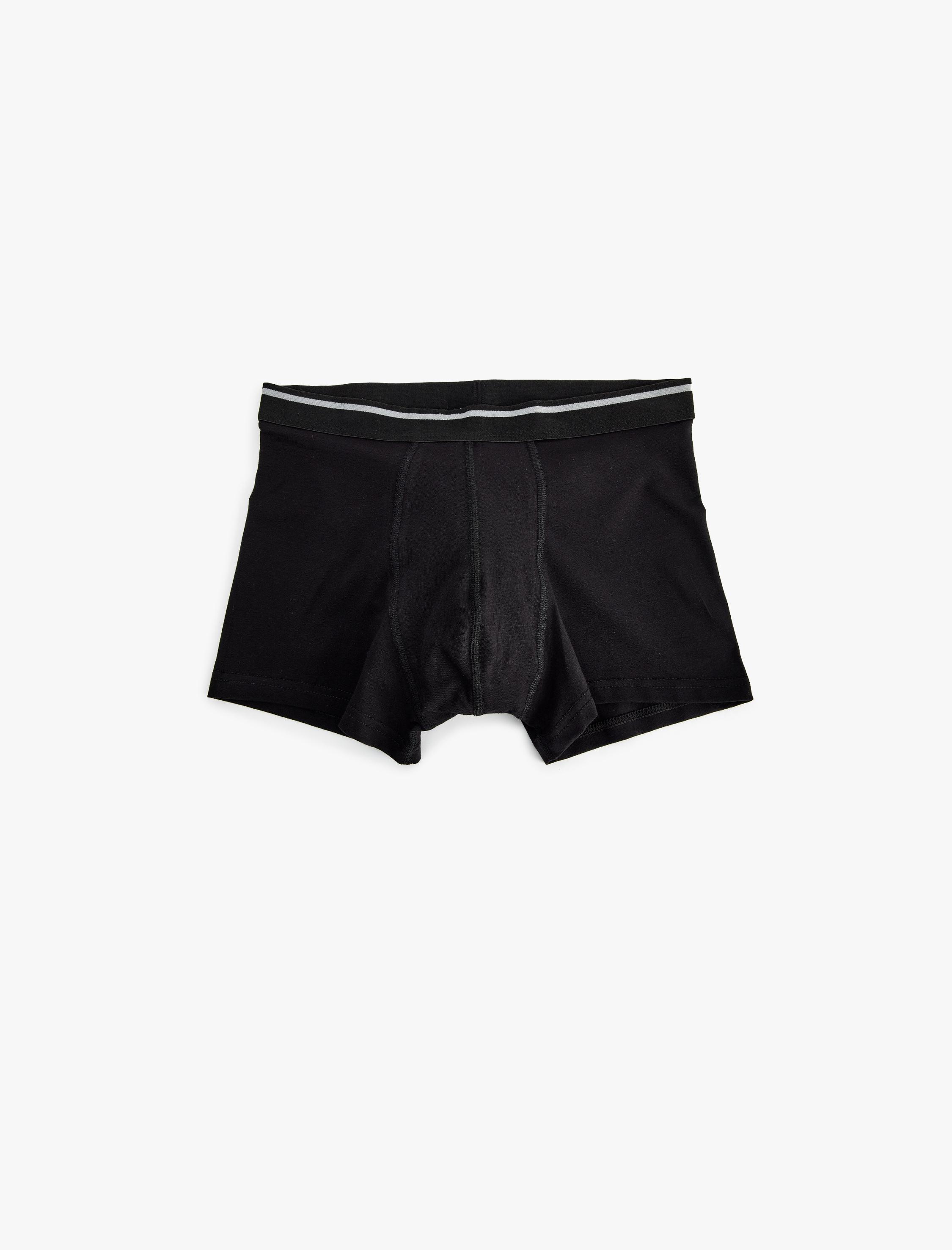   Pamuklu Slim Fit Soyut Desenli 3'lü Boxer Seti