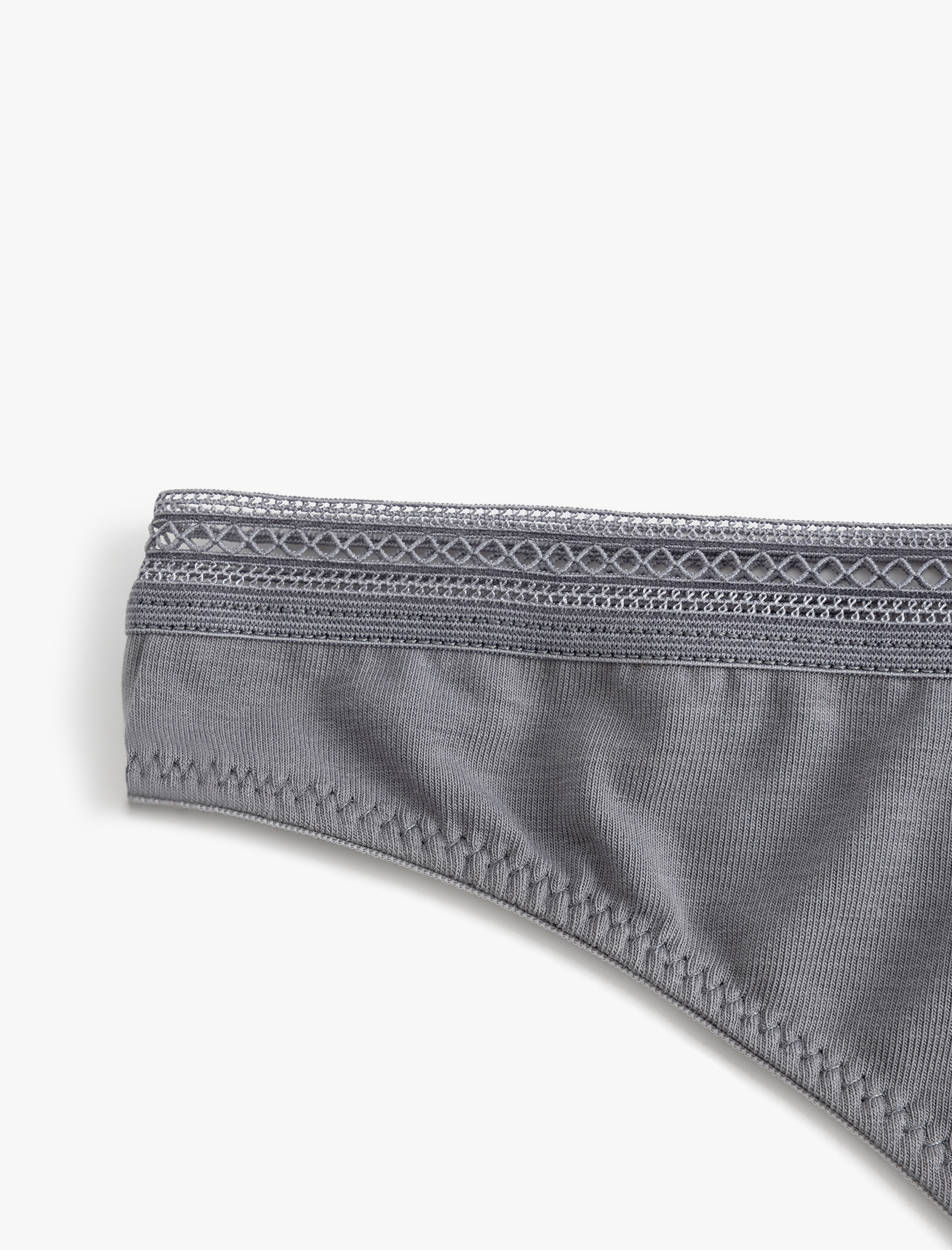   Pamuklu String Külot Dantelli