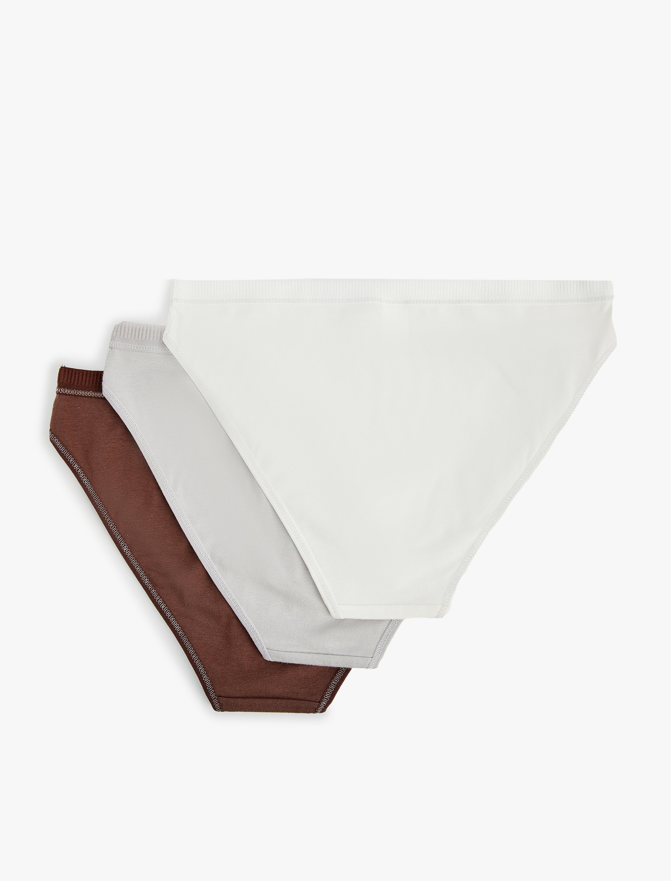  Pamuklu 3'lü Brief Külot Seti