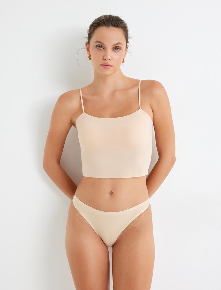  Lazer Kesim Dikişsiz String Külot