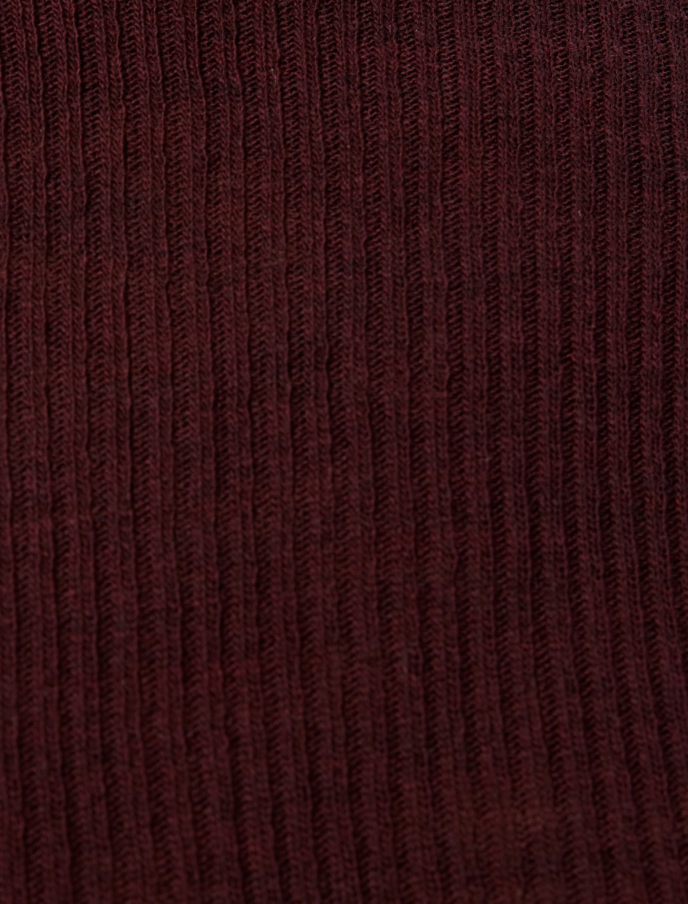 Uzun Kollu Balıkçı Yaka Triko Kazak