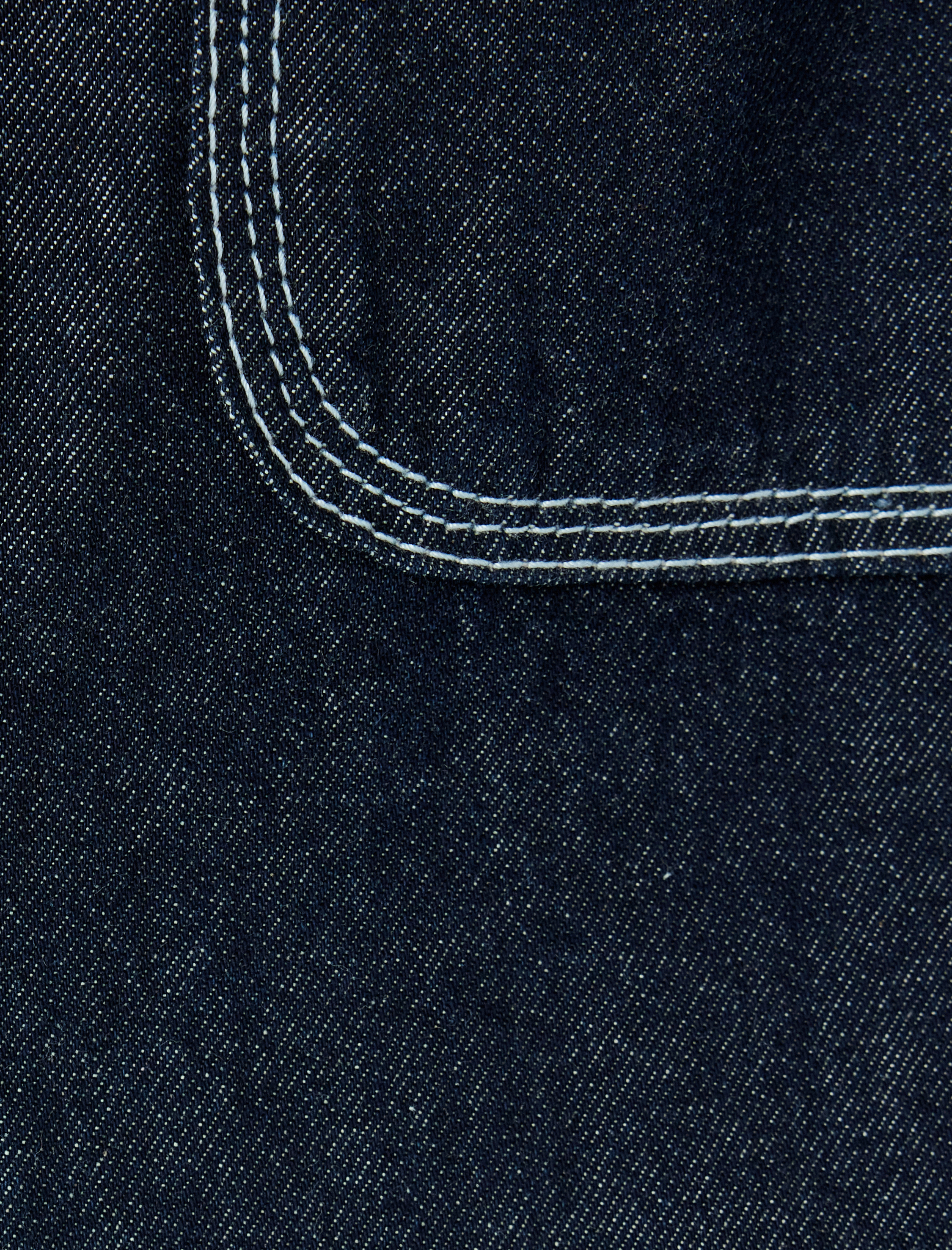   Kot Gömlek Ceket Oversize Cep Detaylı Pamuklu