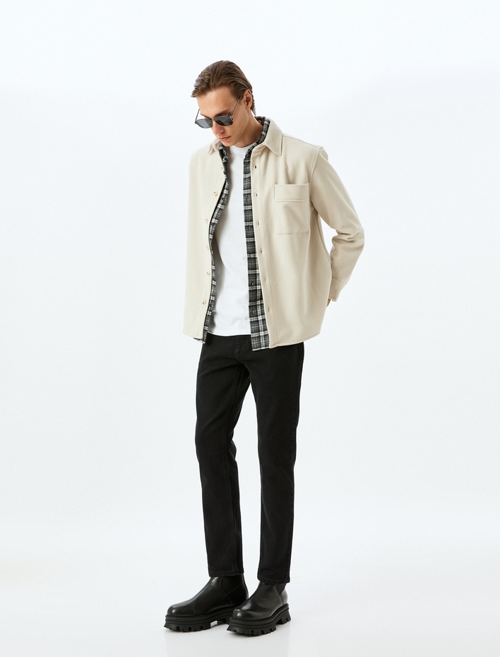  Straight Fit Kot Pantolon - Mark Jean