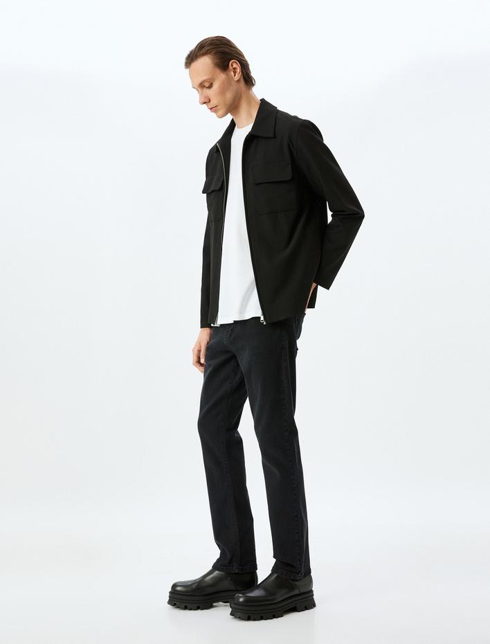  Straight Fit Kot Pantolon - Mark Jean