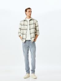 Slim Fit Kot Pantolon - Brad Jean