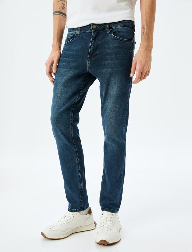 Slim Fit Kot Pantolon - Brad Jean_2