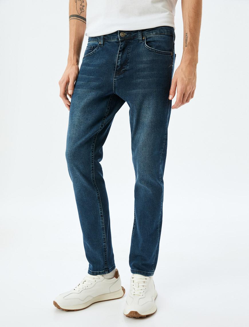   Slim Fit Kot Pantolon - Brad Jean