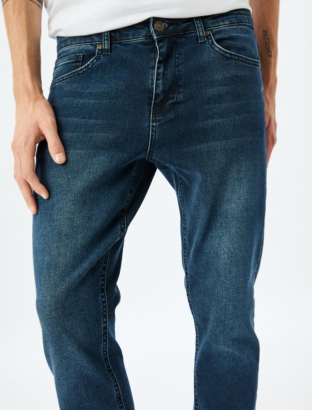 Slim Fit Kot Pantolon - Brad Jean_4