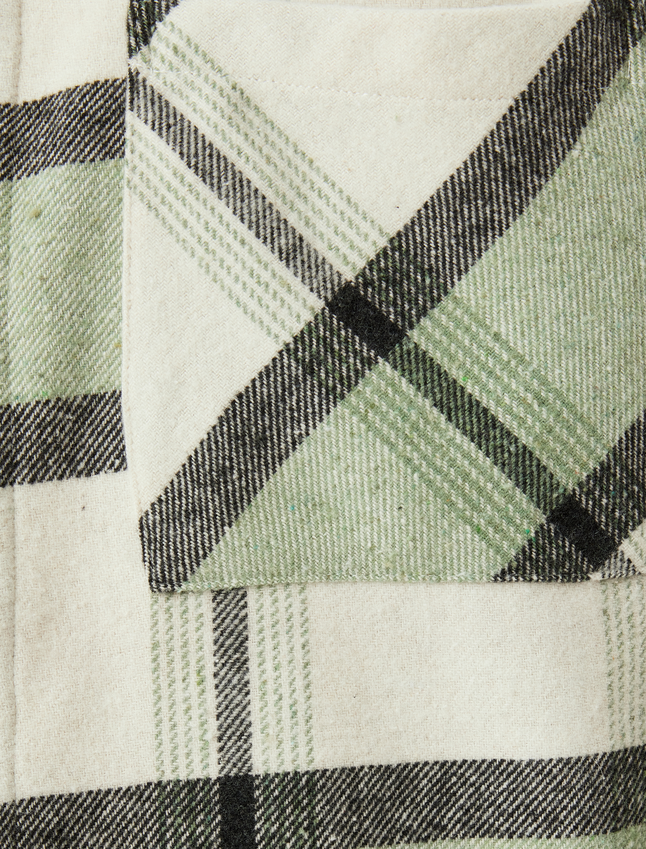   Cep Detaylı Regular Fit Uzun Kollu Ekose Desenli Oduncu Gömleği