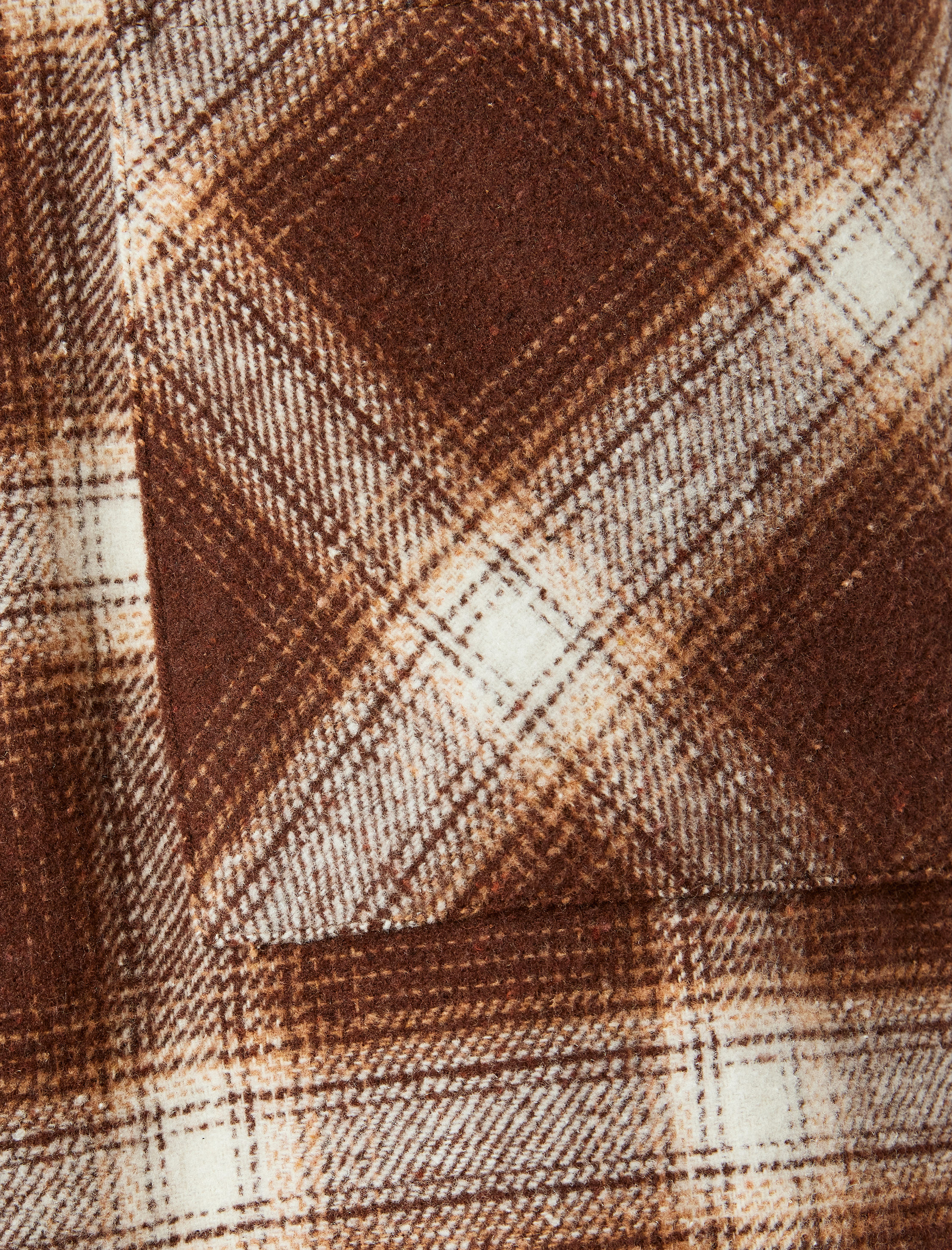   Uzun Kollu Cep Detaylı Regular Fit Ekose Oduncu Gömleği