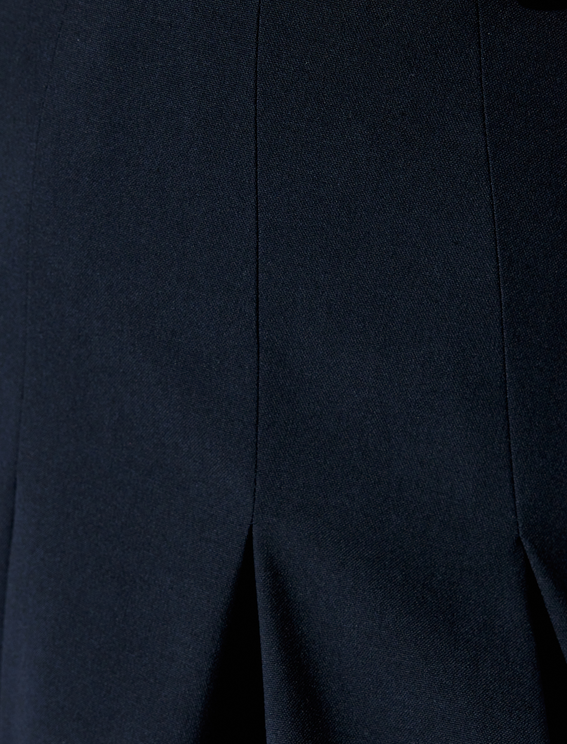   Midi Boy Pileli Etek Yarım Kemerli Standart Bel