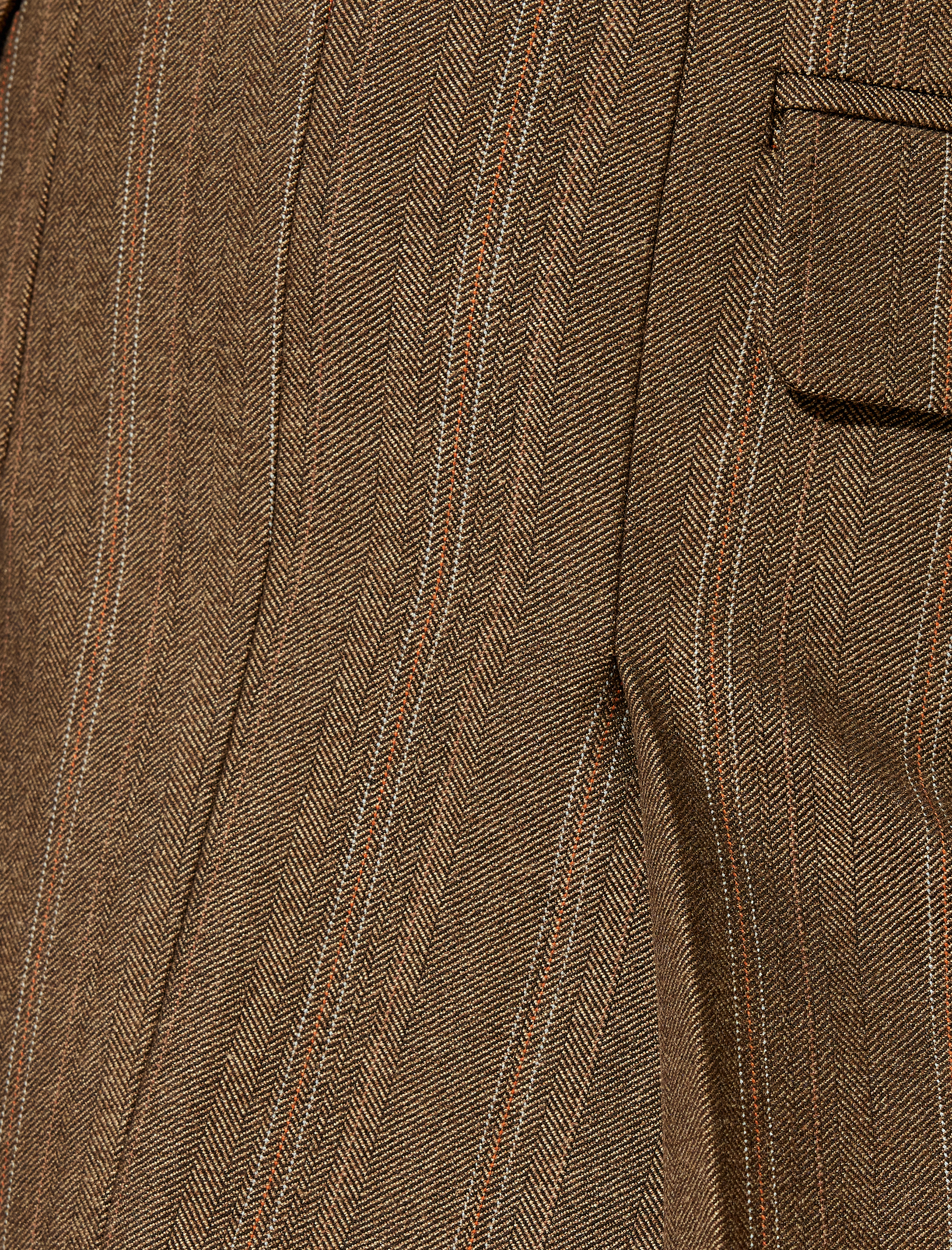 Önden Yırtmaç Detaylı Cepli Midi Boy A Kesim Pileli Etek