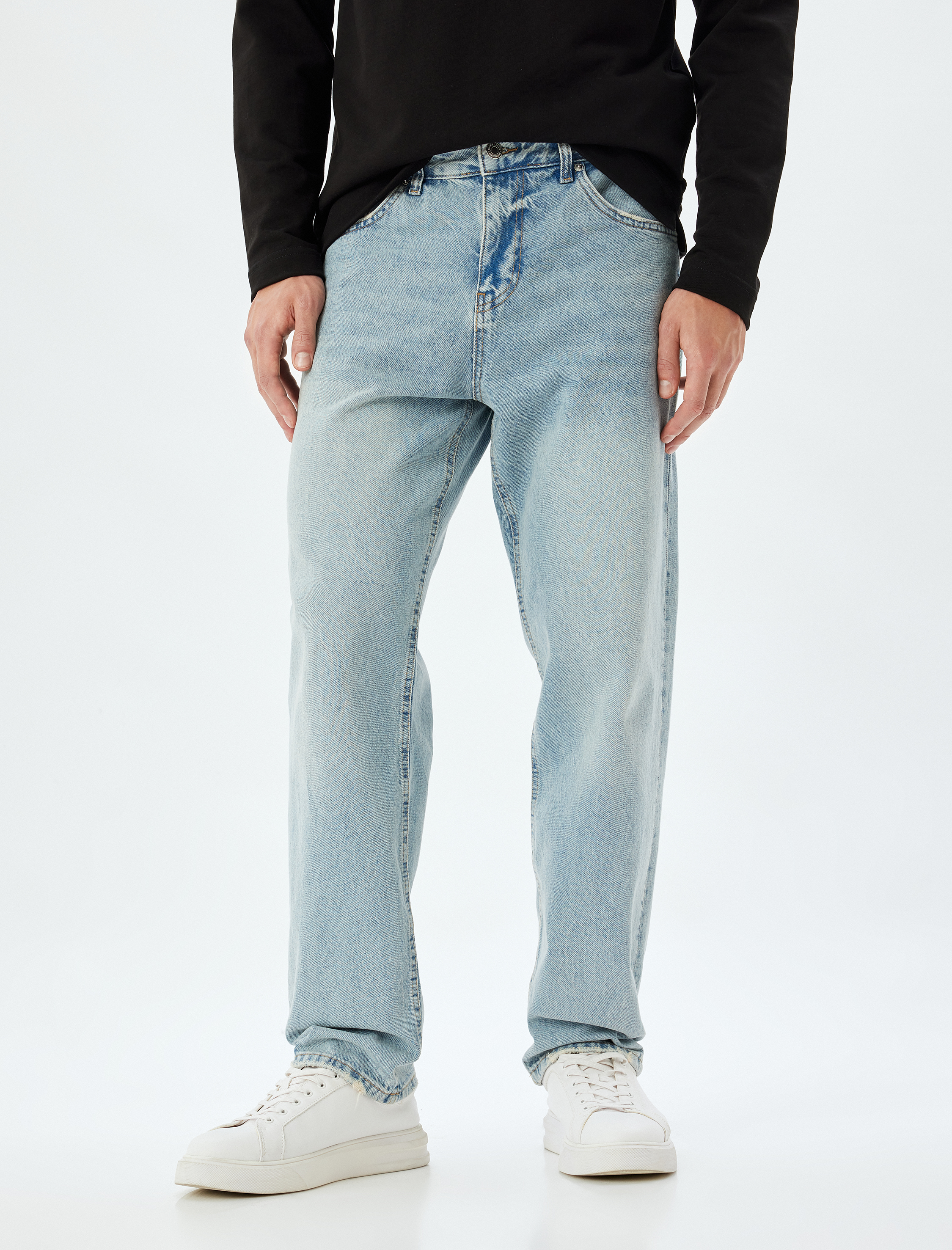 Straight Fit Kot Pantolon - Mark Jean