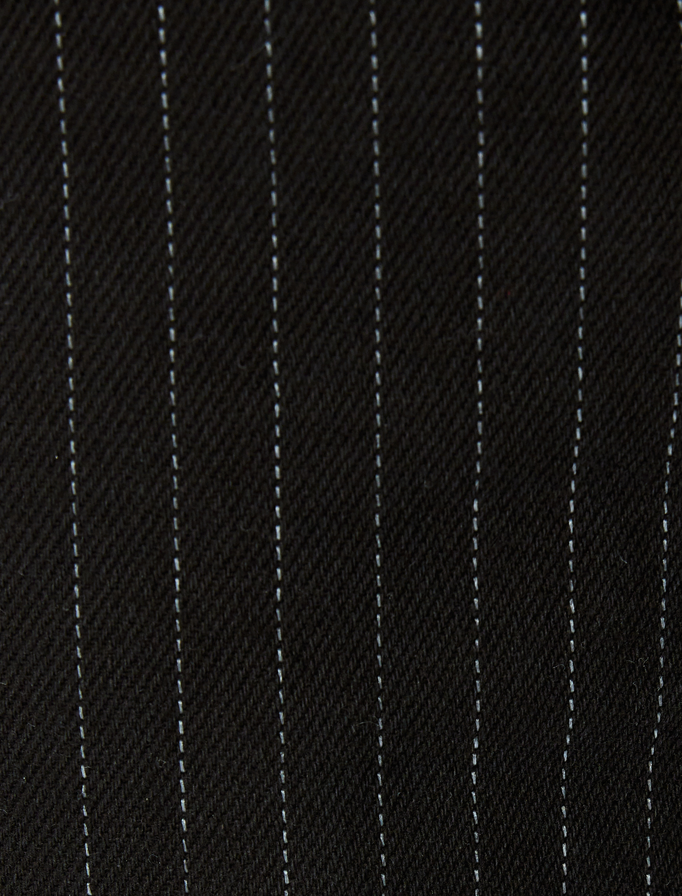   Düz Paça Straight Fit Normal Bel Düğmeli Çizgili Kot Pantolon