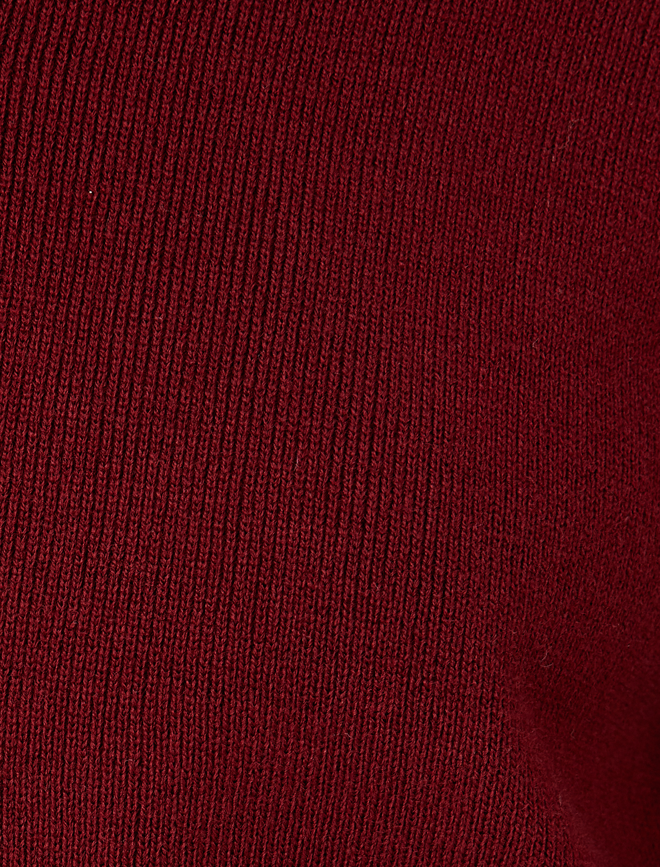   Uzun Kollu Bisiklet Yaka Düğmeli Triko Hırka