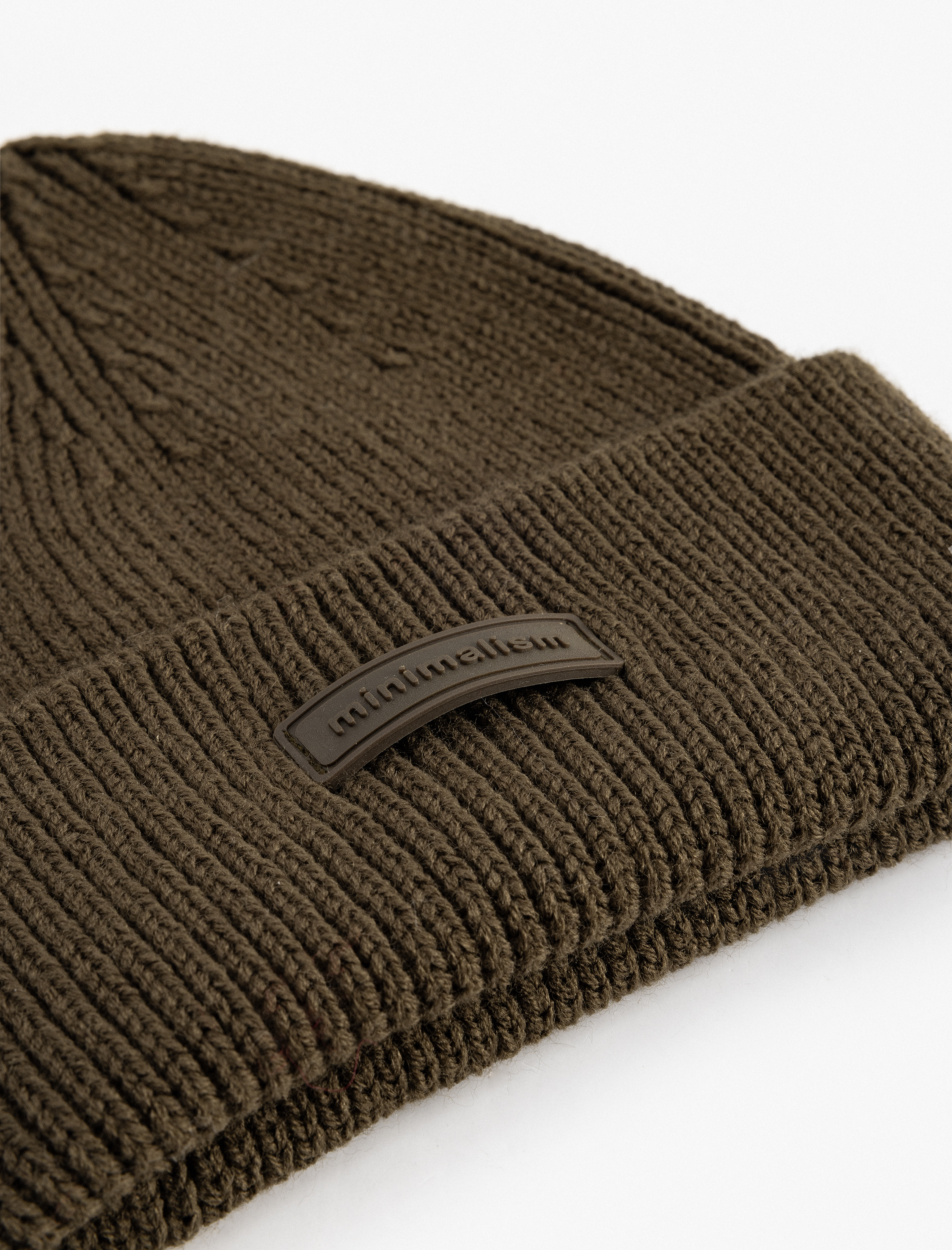 Erkek Katlı Bere Slogan Baskılı Etiket Detaylı