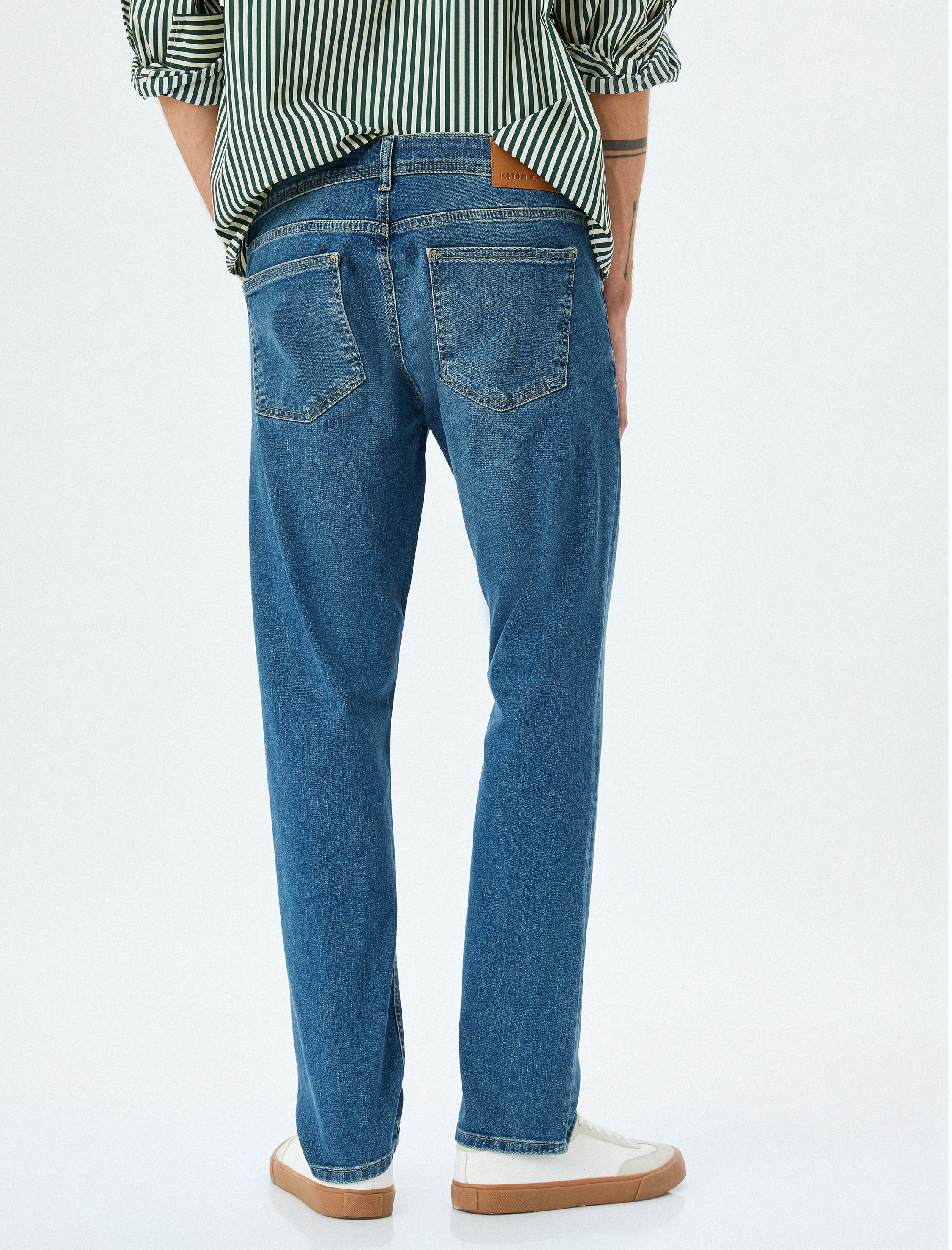   Straight Fit Kot Pantolon - Mark Jean