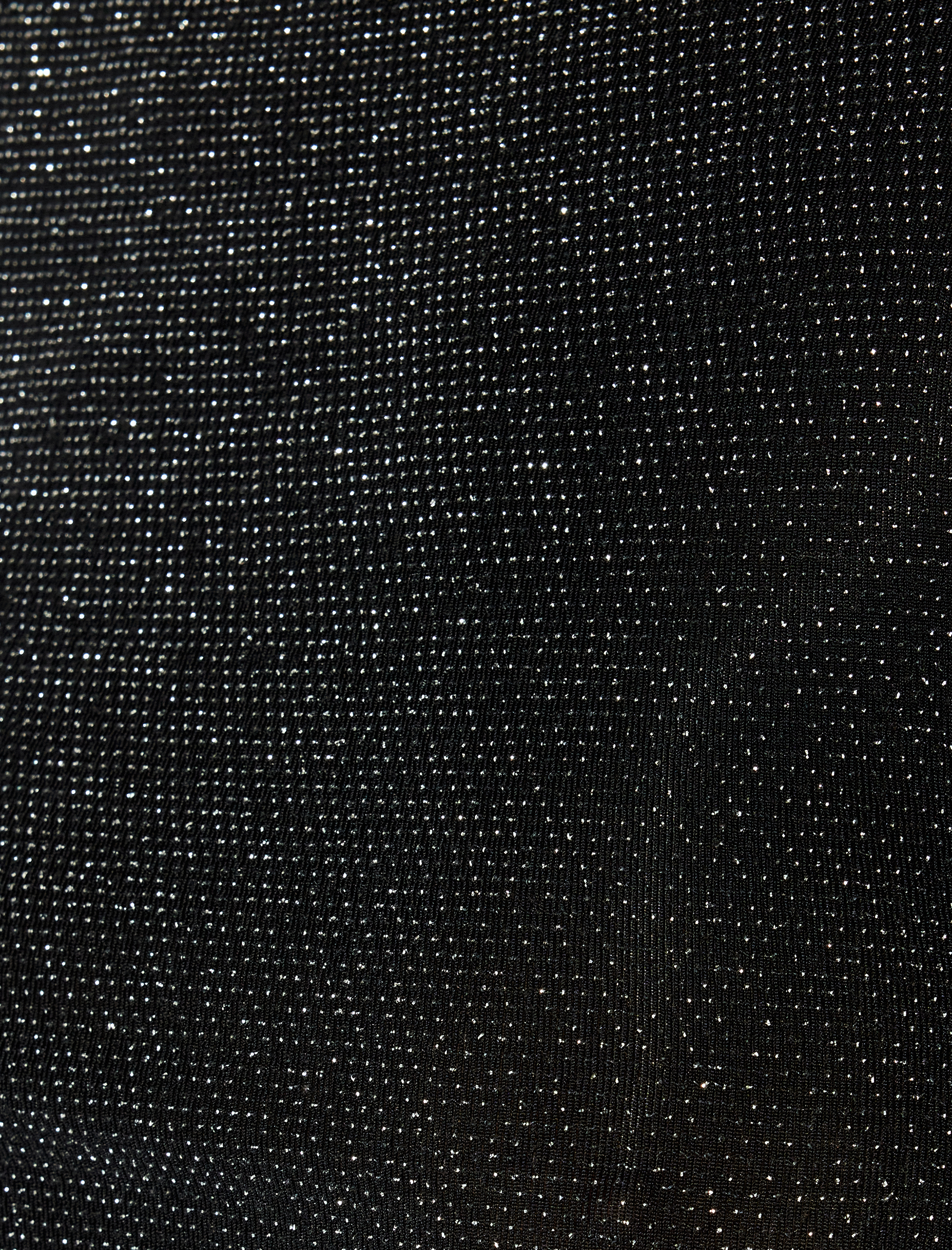   Slim Fit Uzun Kollu Yuvarlak Yaka Parıltılı Body