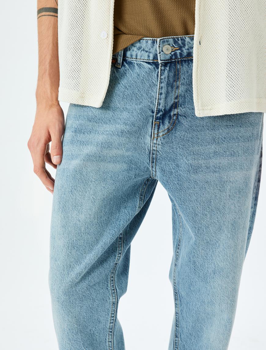   Tapered Fit Kot Pantolon - Joe Jean